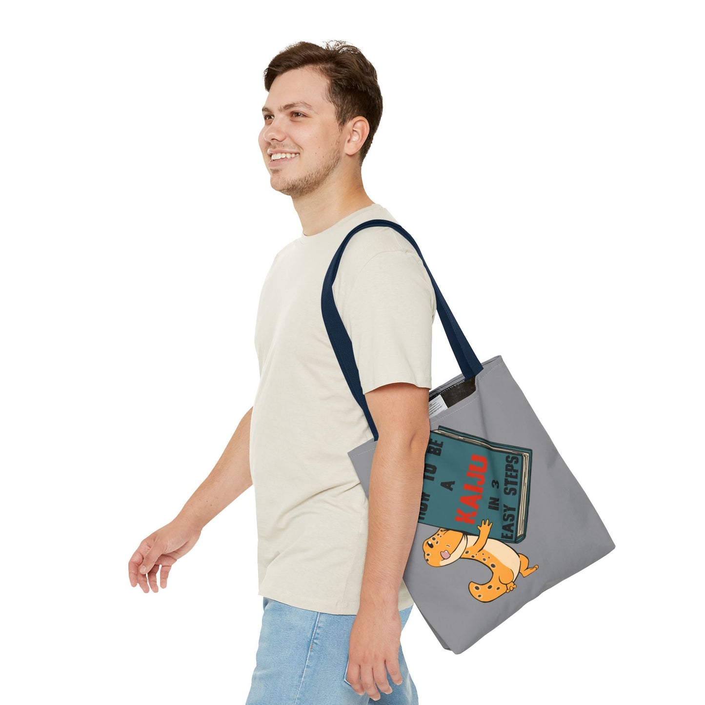 Book lizard tote