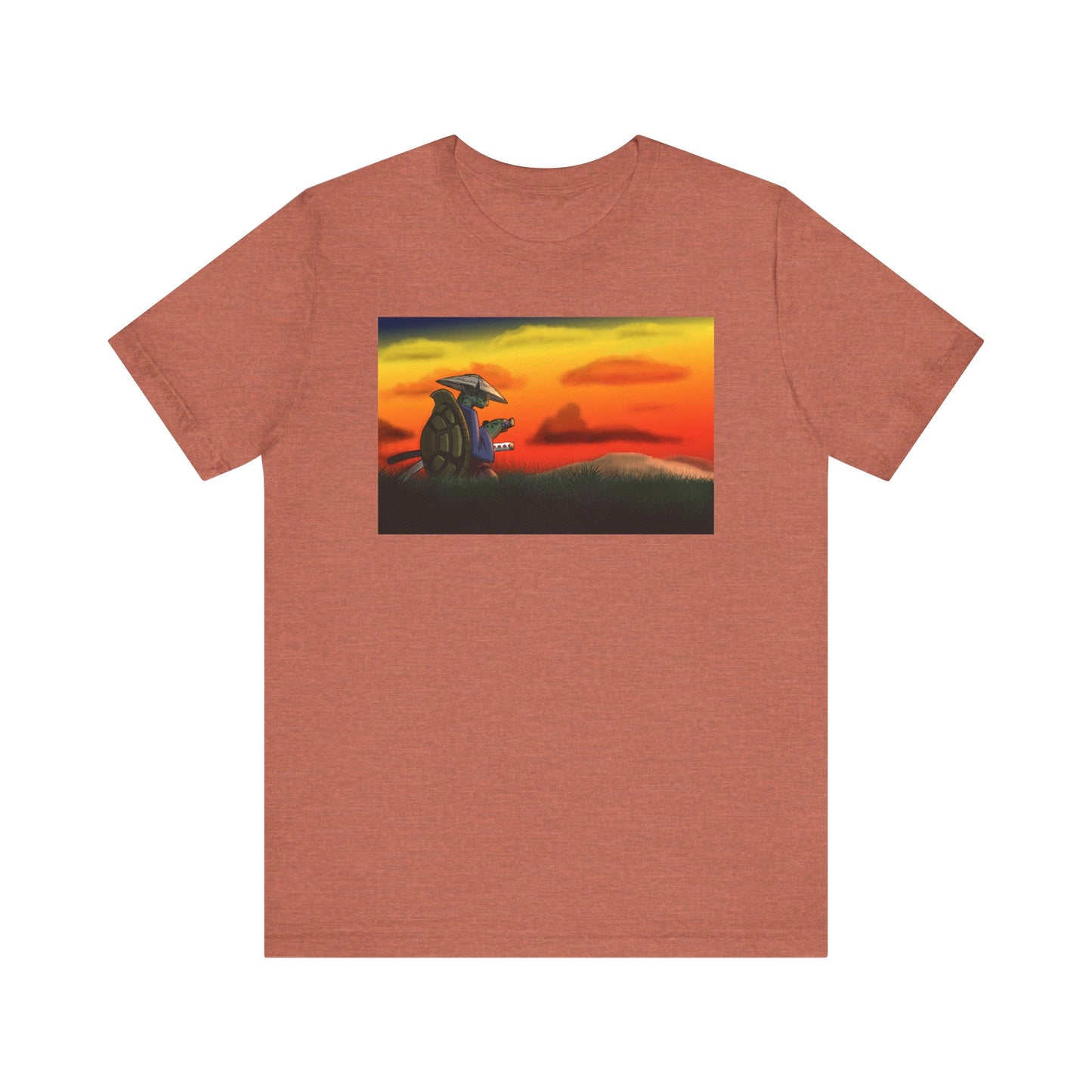 Samurai turtle Unisex Jersey Short Sleeve Tee