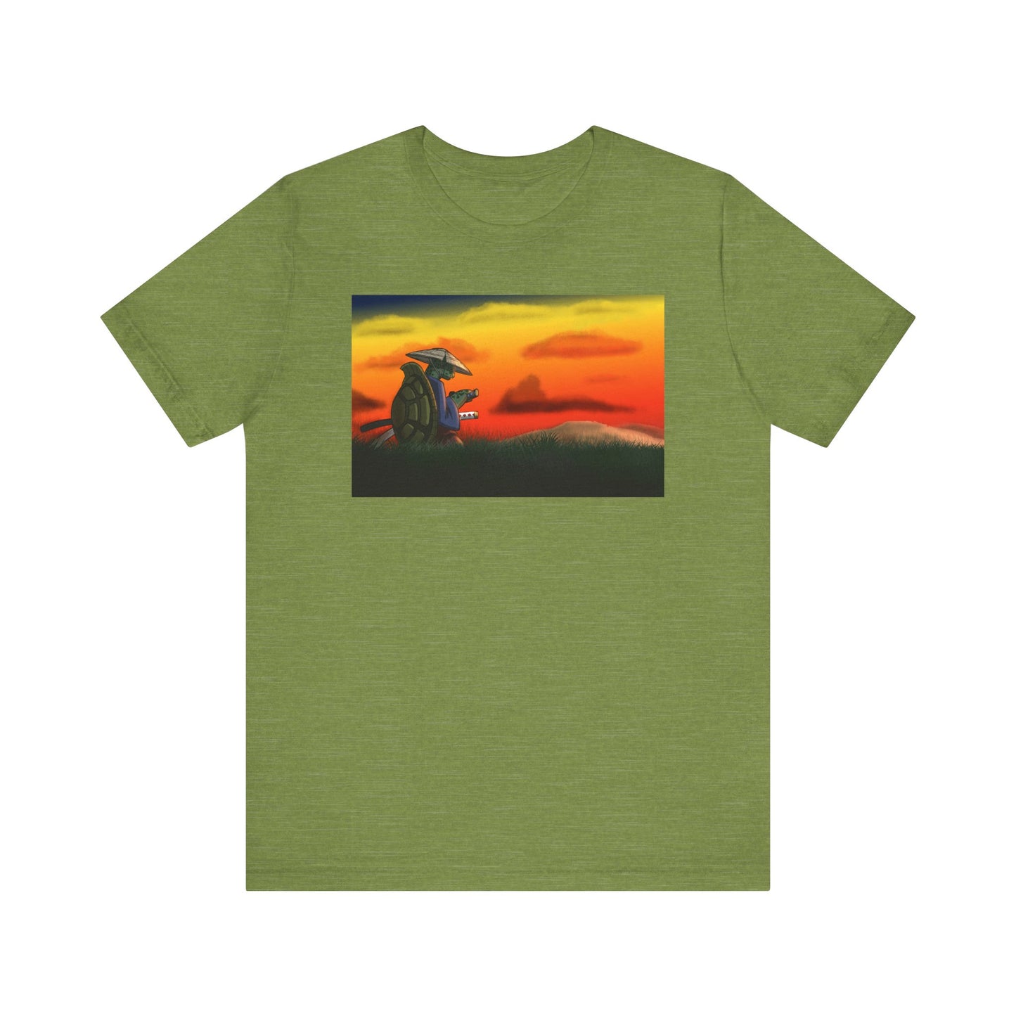 Samurai turtle Unisex Jersey Short Sleeve Tee