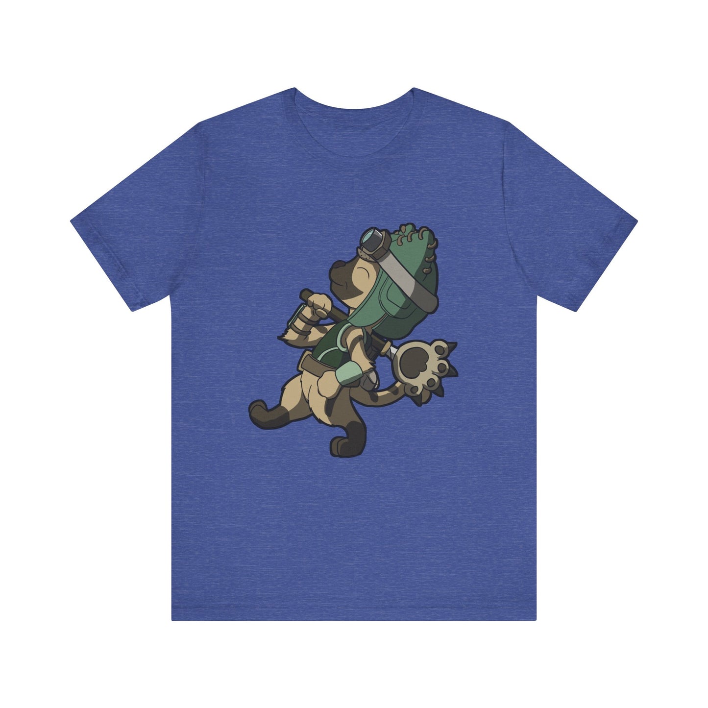 Cat explorer Unisex Jersey Short Sleeve Tee