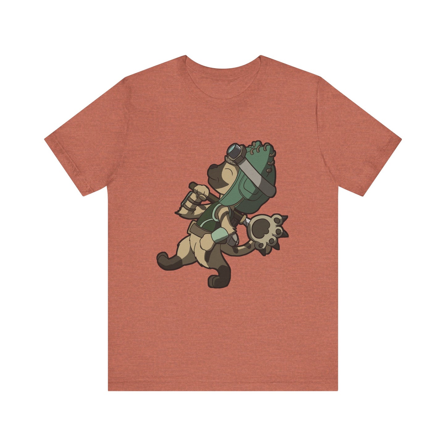 Cat explorer Unisex Jersey Short Sleeve Tee
