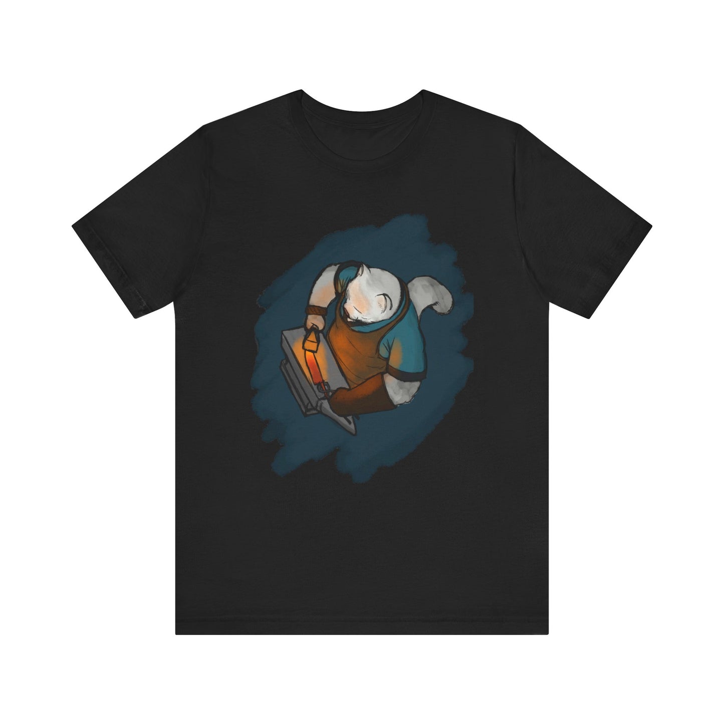Blacksmith Cat Unisex Jersey Short Sleeve Tee