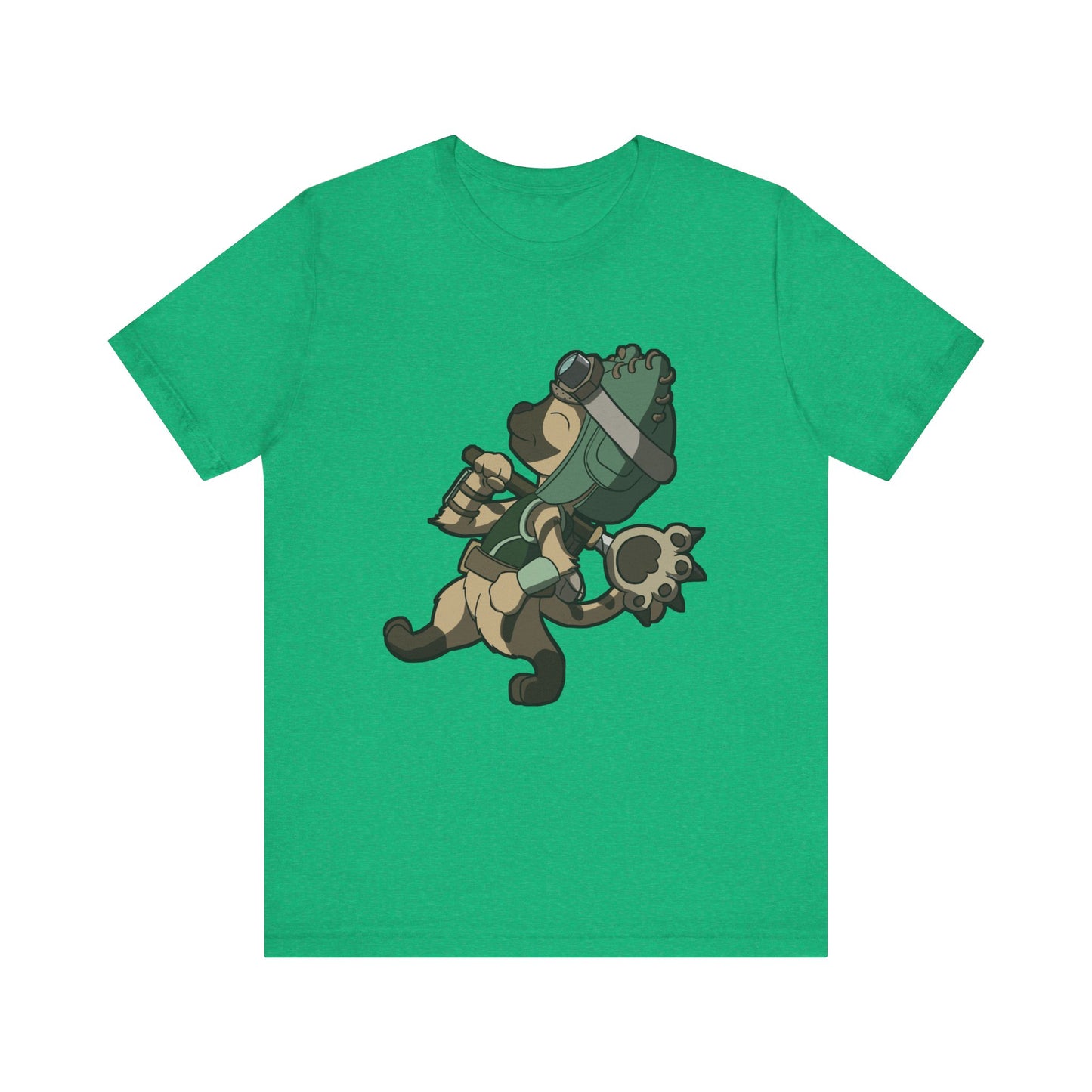 Cat explorer Unisex Jersey Short Sleeve Tee