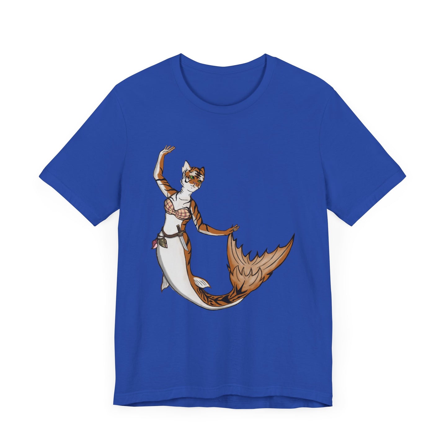 Mermaid cat Unisex Jersey Short Sleeve Tee