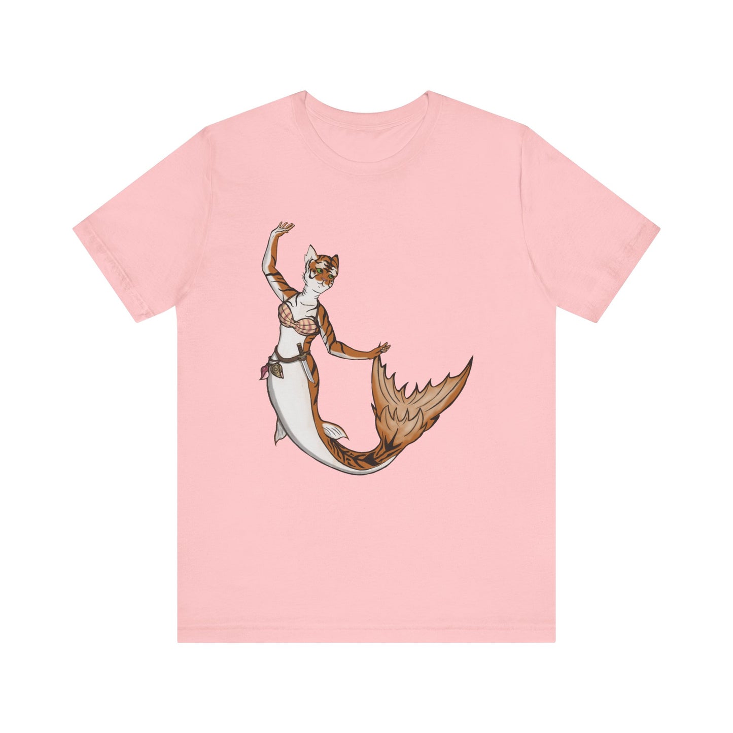 Mermaid cat Unisex Jersey Short Sleeve Tee