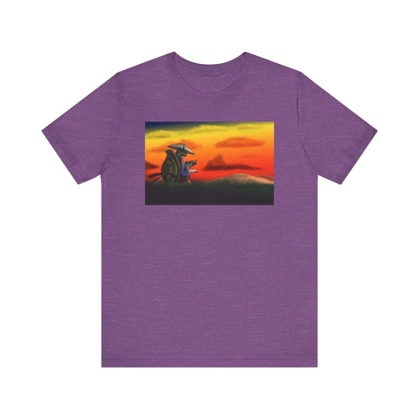 Samurai turtle Unisex Jersey Short Sleeve Tee