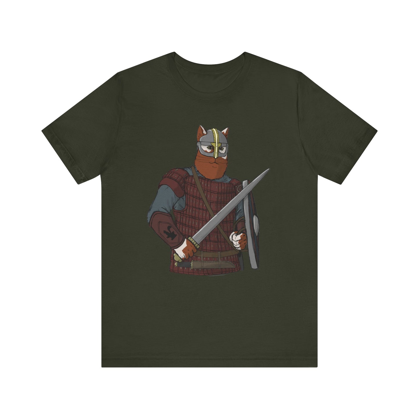 Viking cat Unisex Jersey Short Sleeve Tee