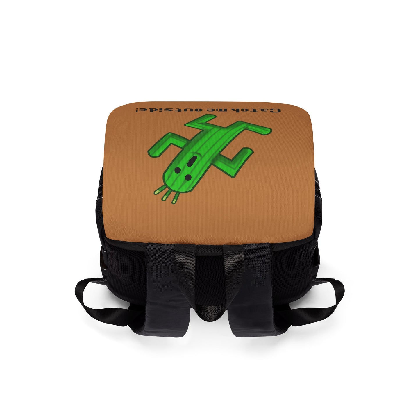 Fantasy Cactus Attack Casual Shoulder Backpack