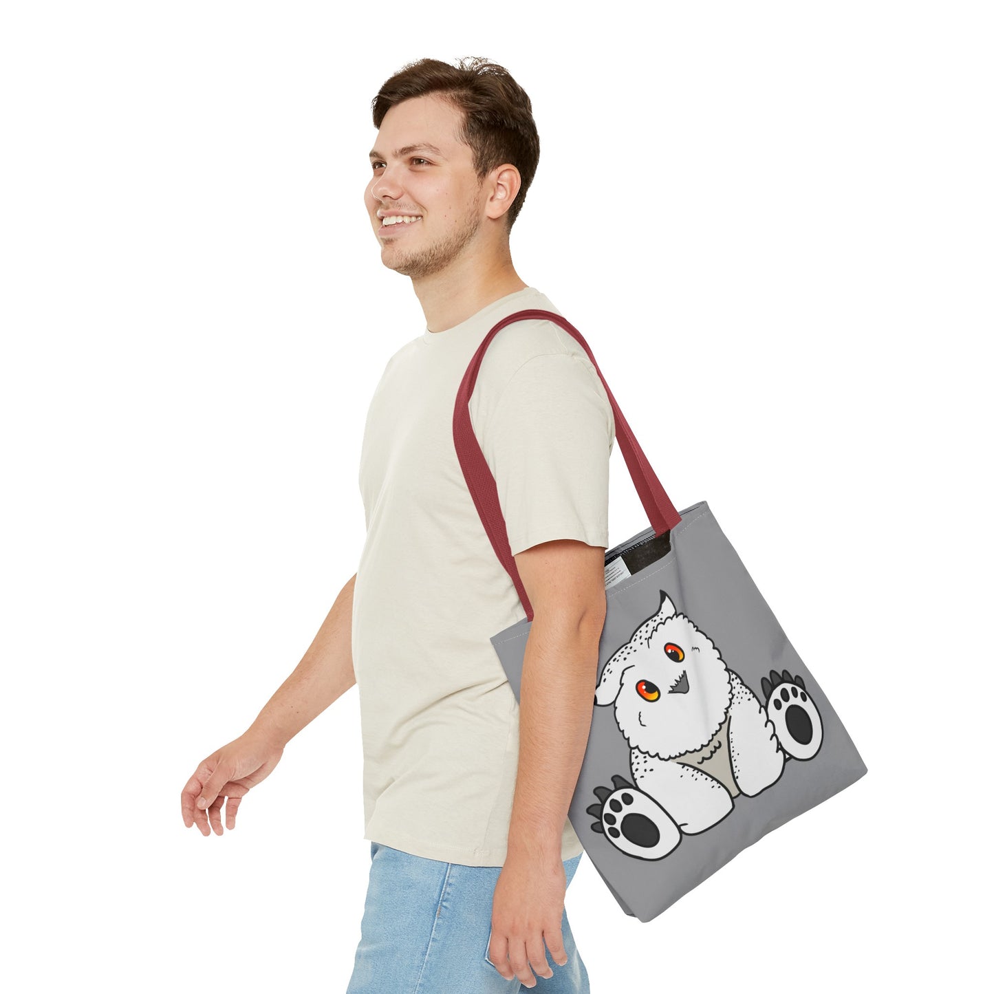 Chibi owlbear tote