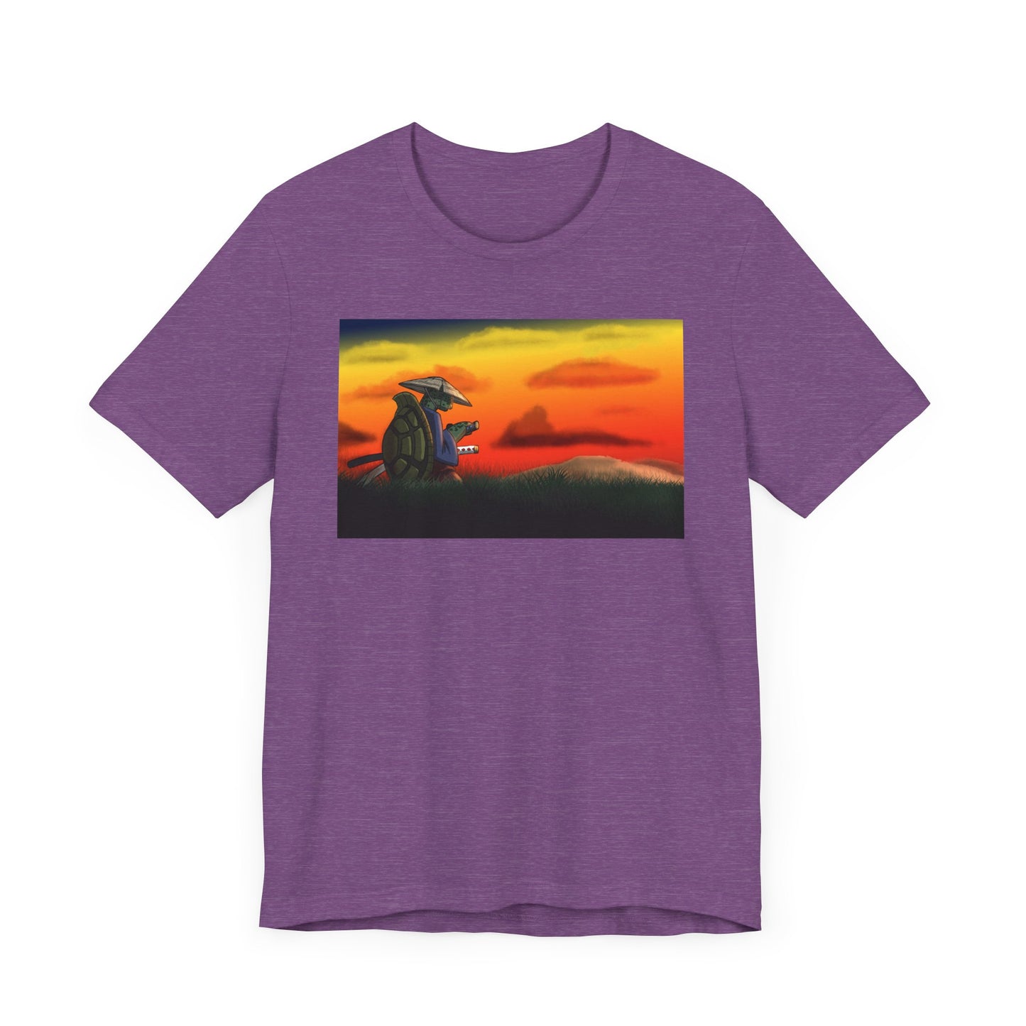 Samurai turtle Unisex Jersey Short Sleeve Tee