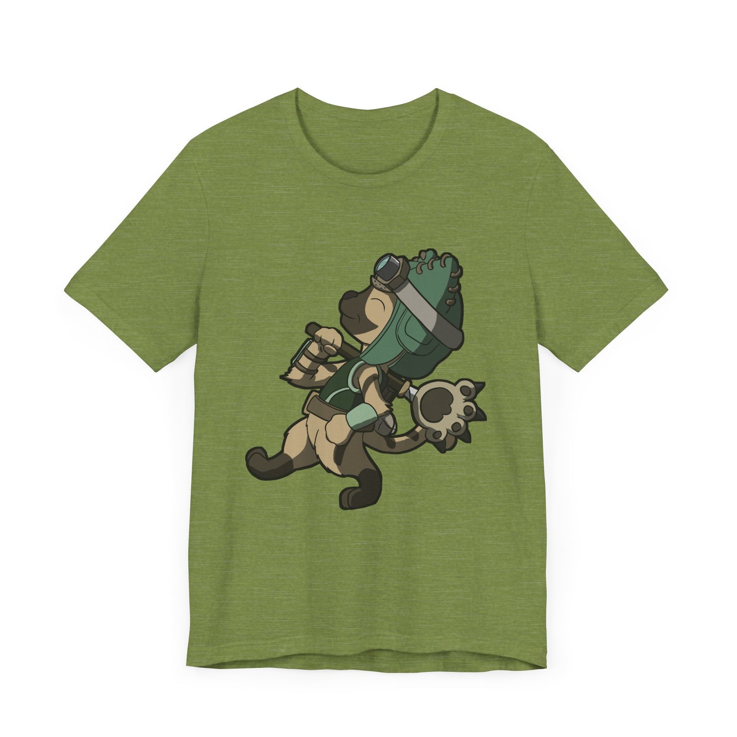 Cat explorer Unisex Jersey Short Sleeve Tee