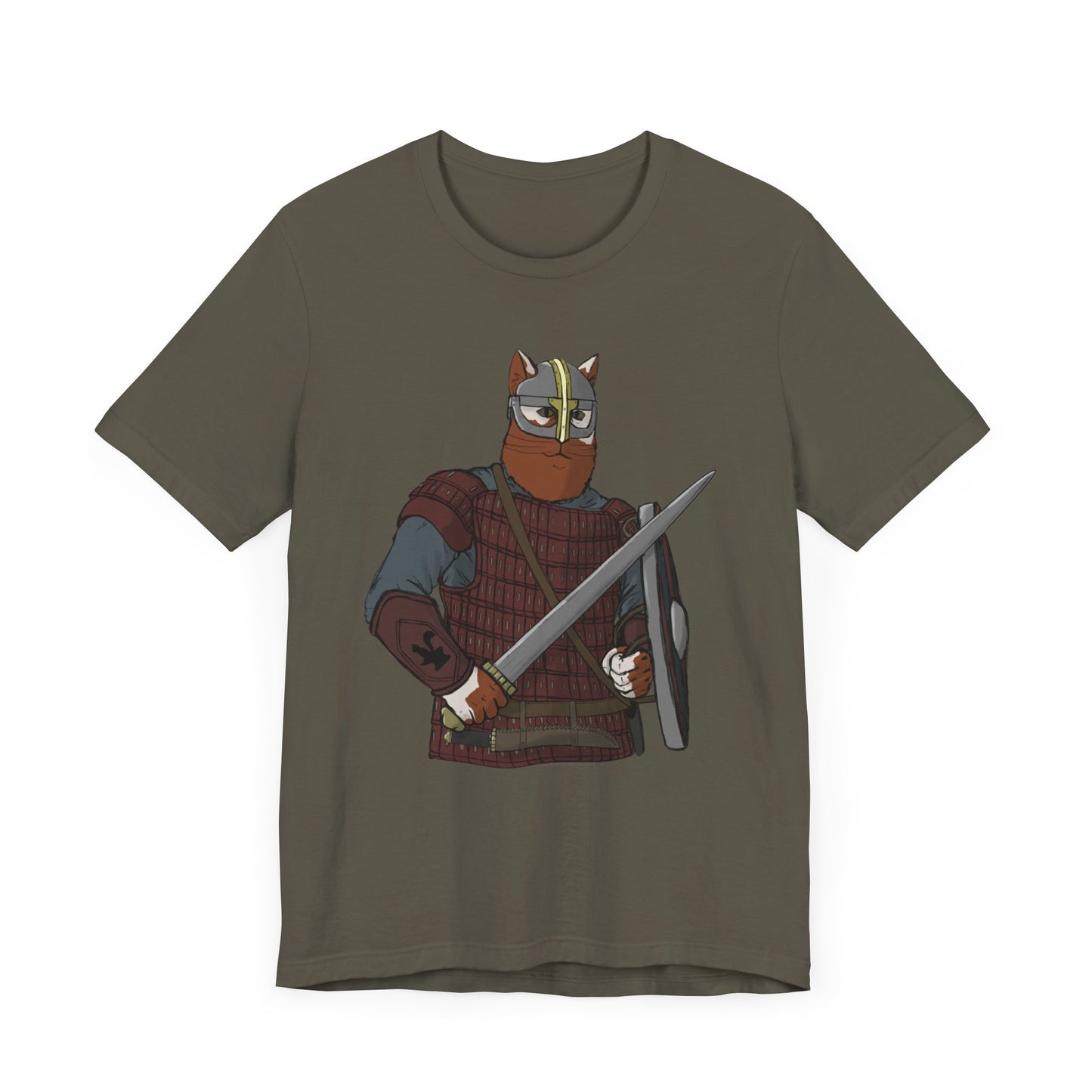 Viking cat Unisex Jersey Short Sleeve Tee