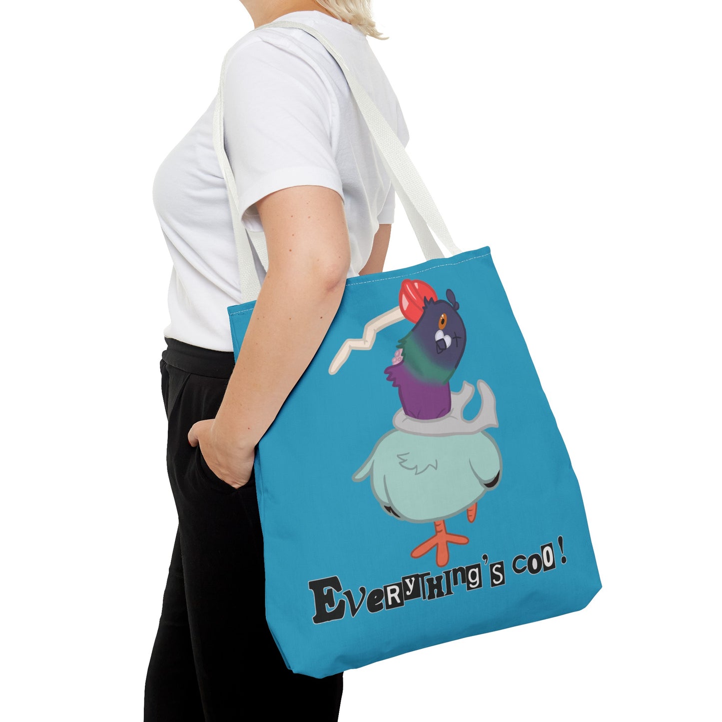 Pigeon issues tote
