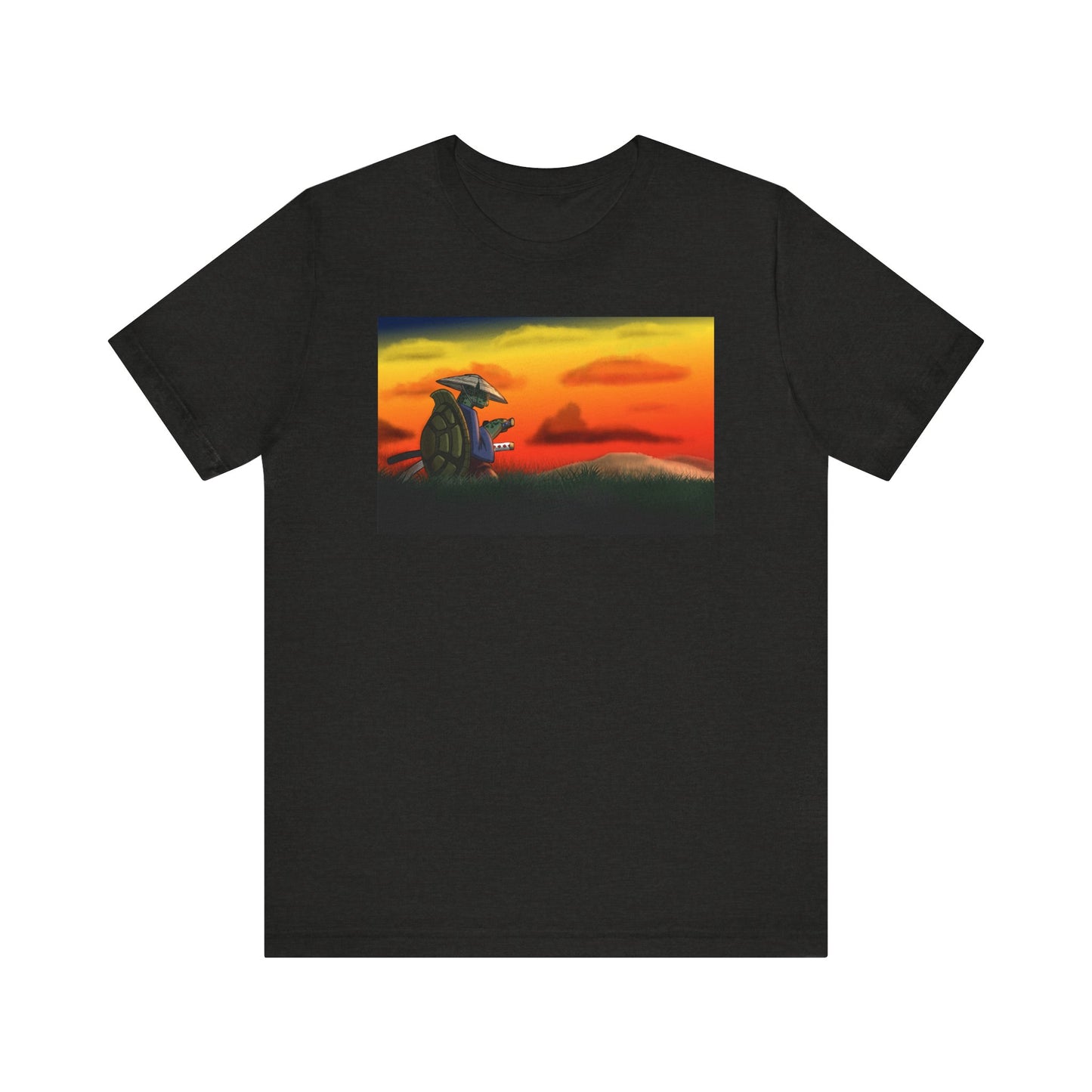 Samurai turtle Unisex Jersey Short Sleeve Tee