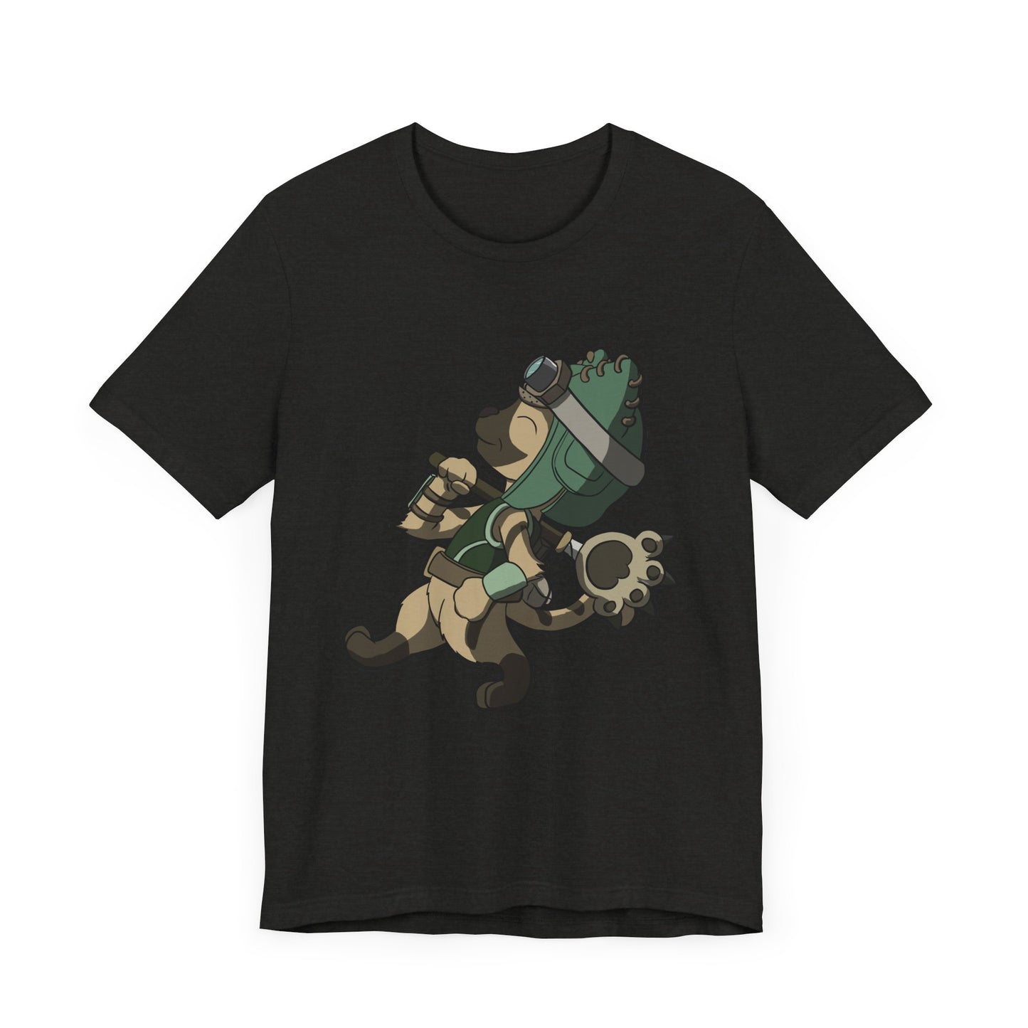 Cat explorer Unisex Jersey Short Sleeve Tee
