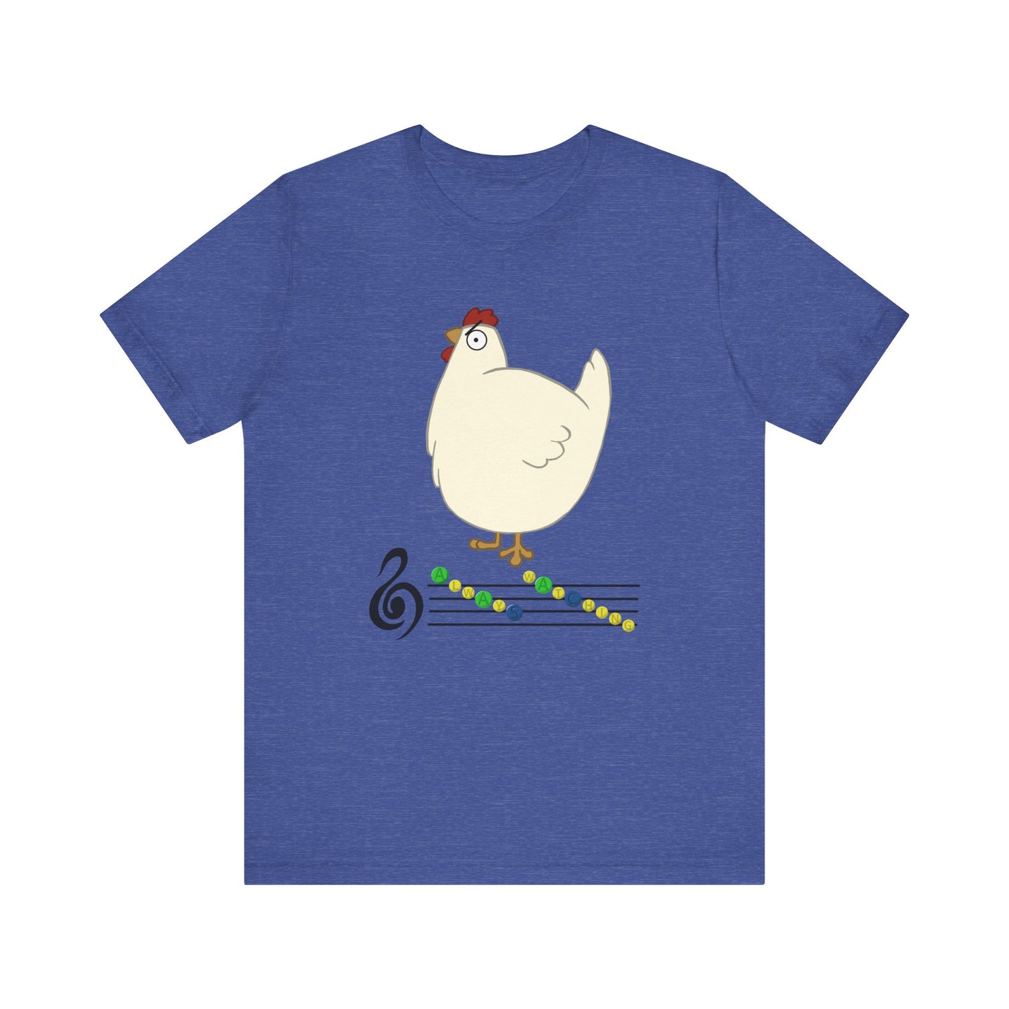 Dangerous chicken Short Sleeve Tee