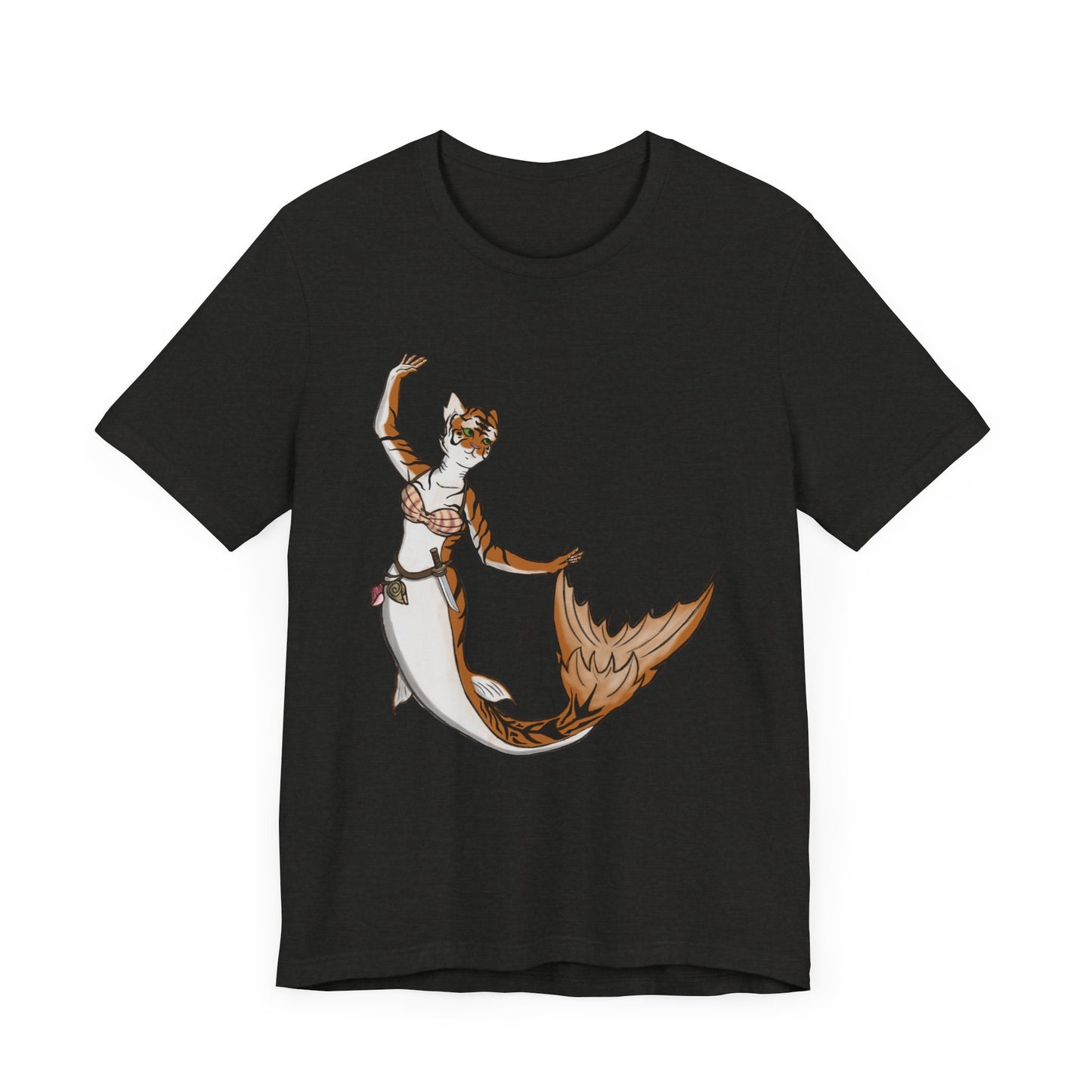 Mermaid cat Unisex Jersey Short Sleeve Tee