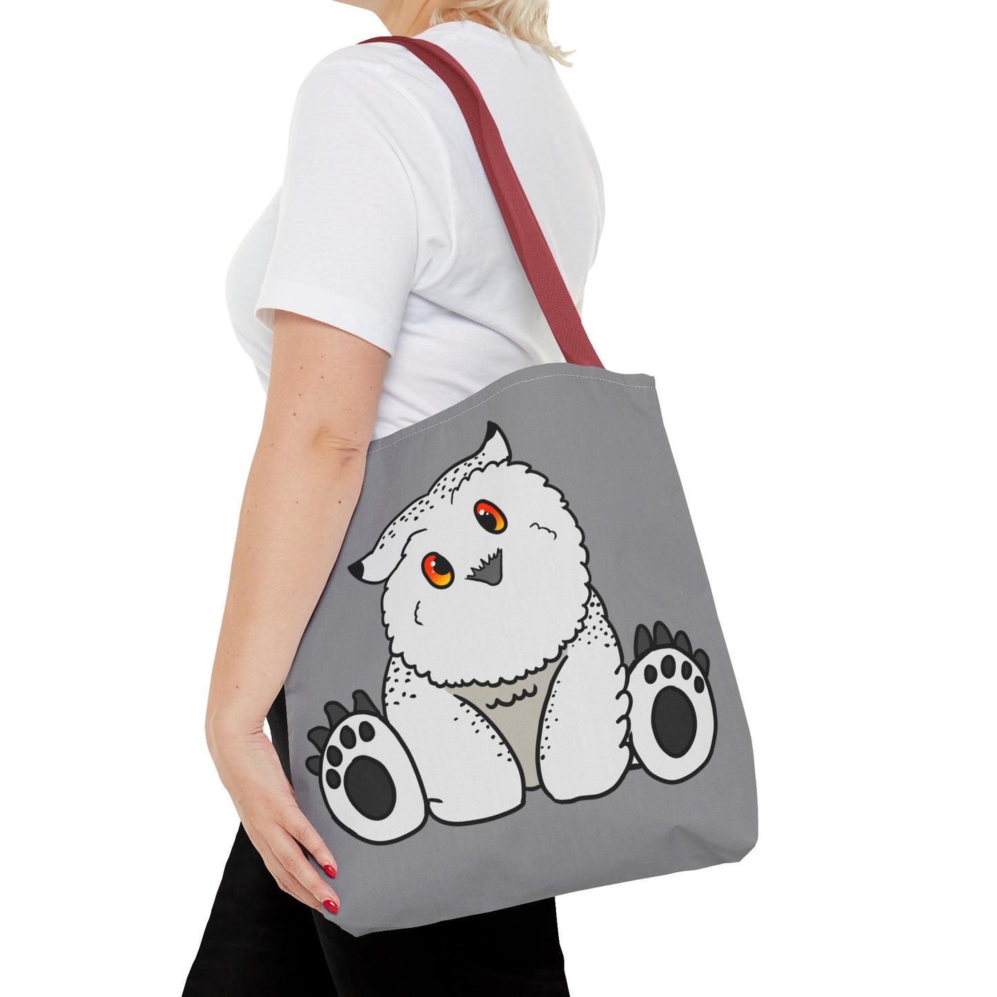 Chibi owlbear tote