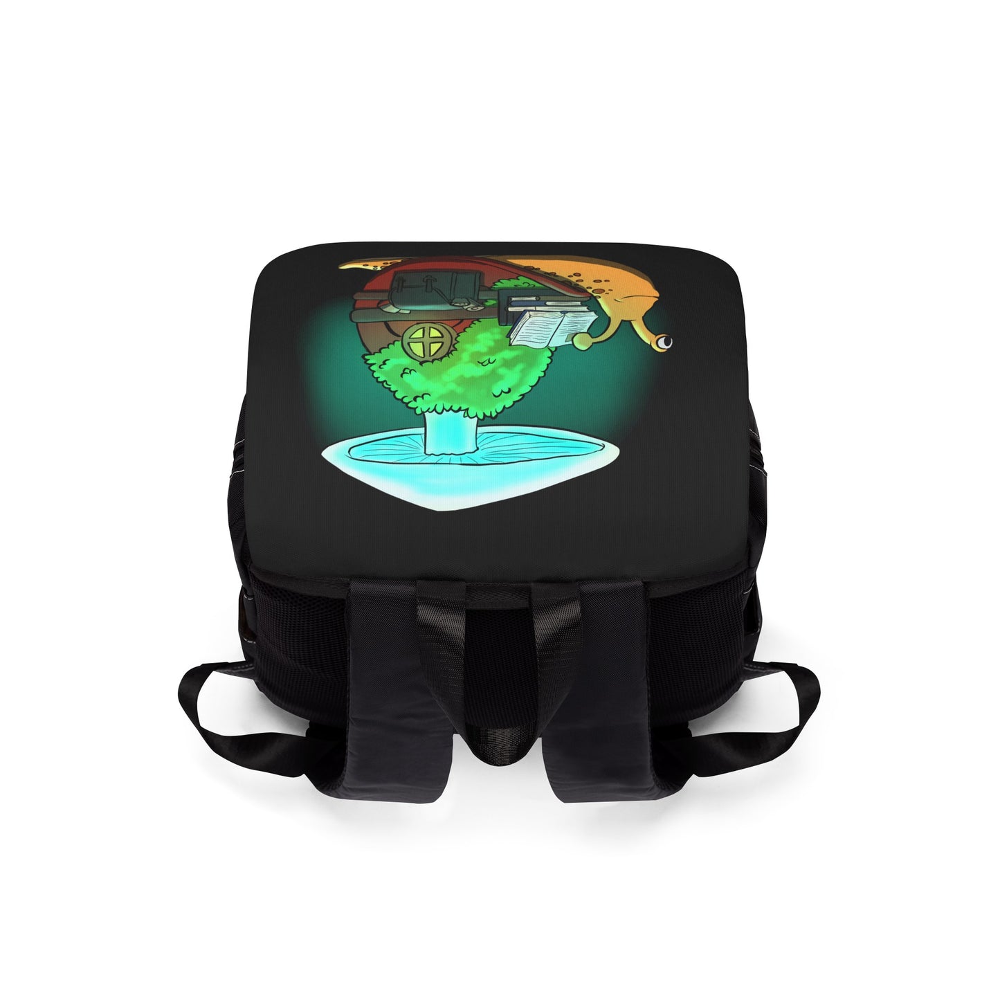 Hesiod the snail Shoulder Backpack