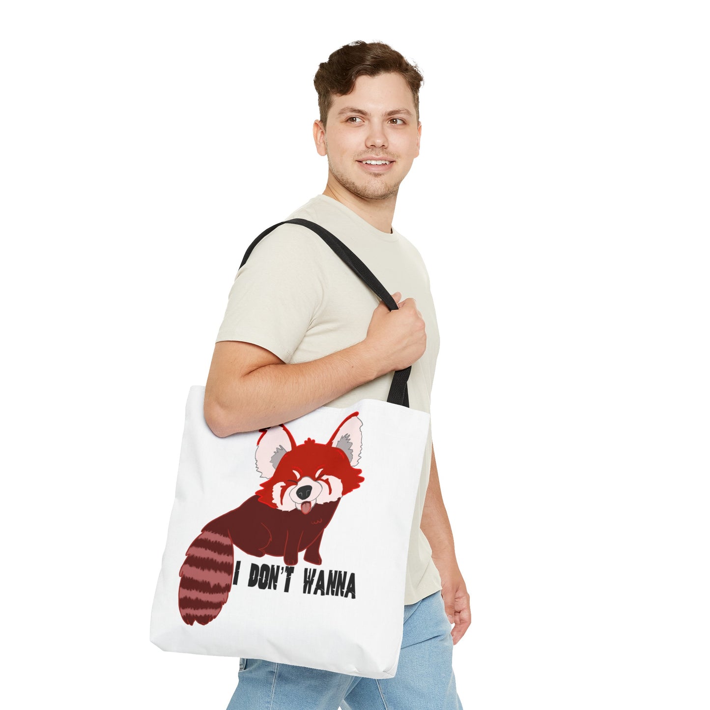 Sassy red panda tote