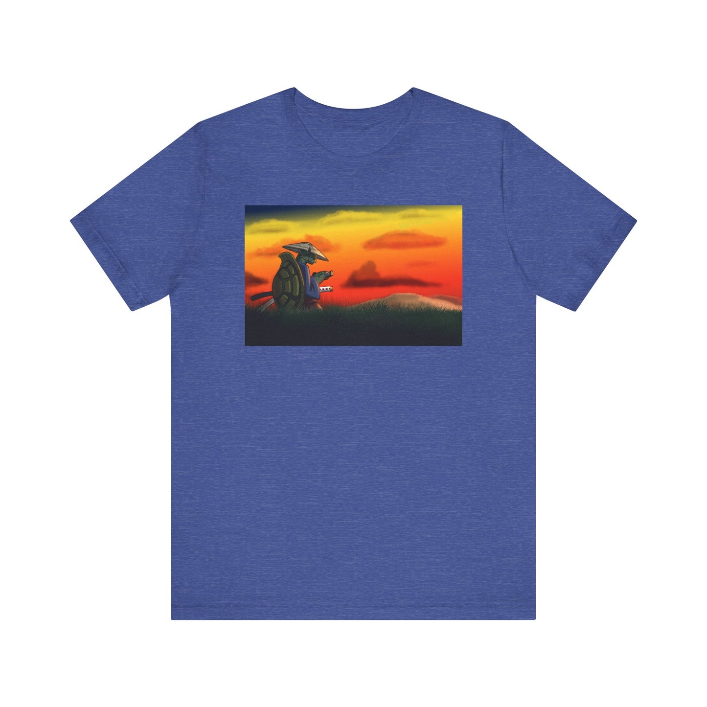 Samurai turtle Unisex Jersey Short Sleeve Tee