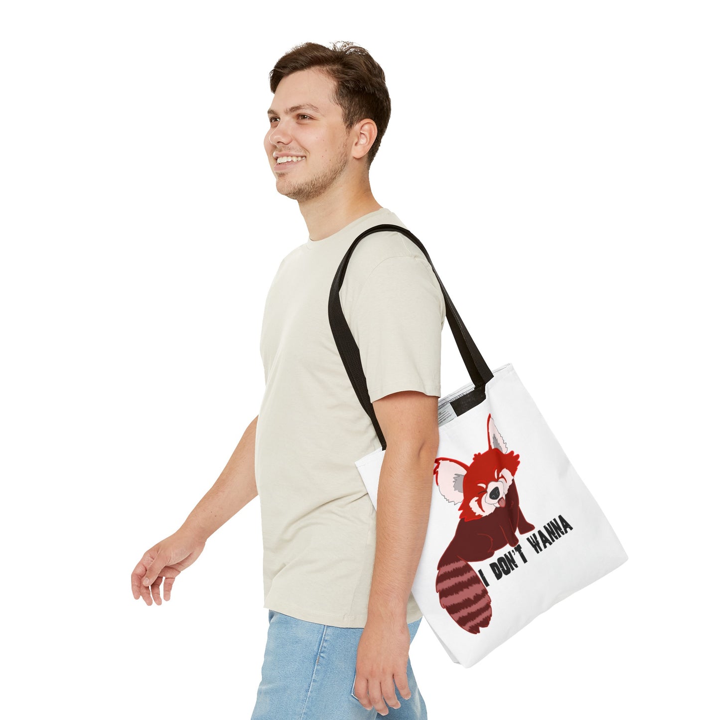 Sassy red panda tote