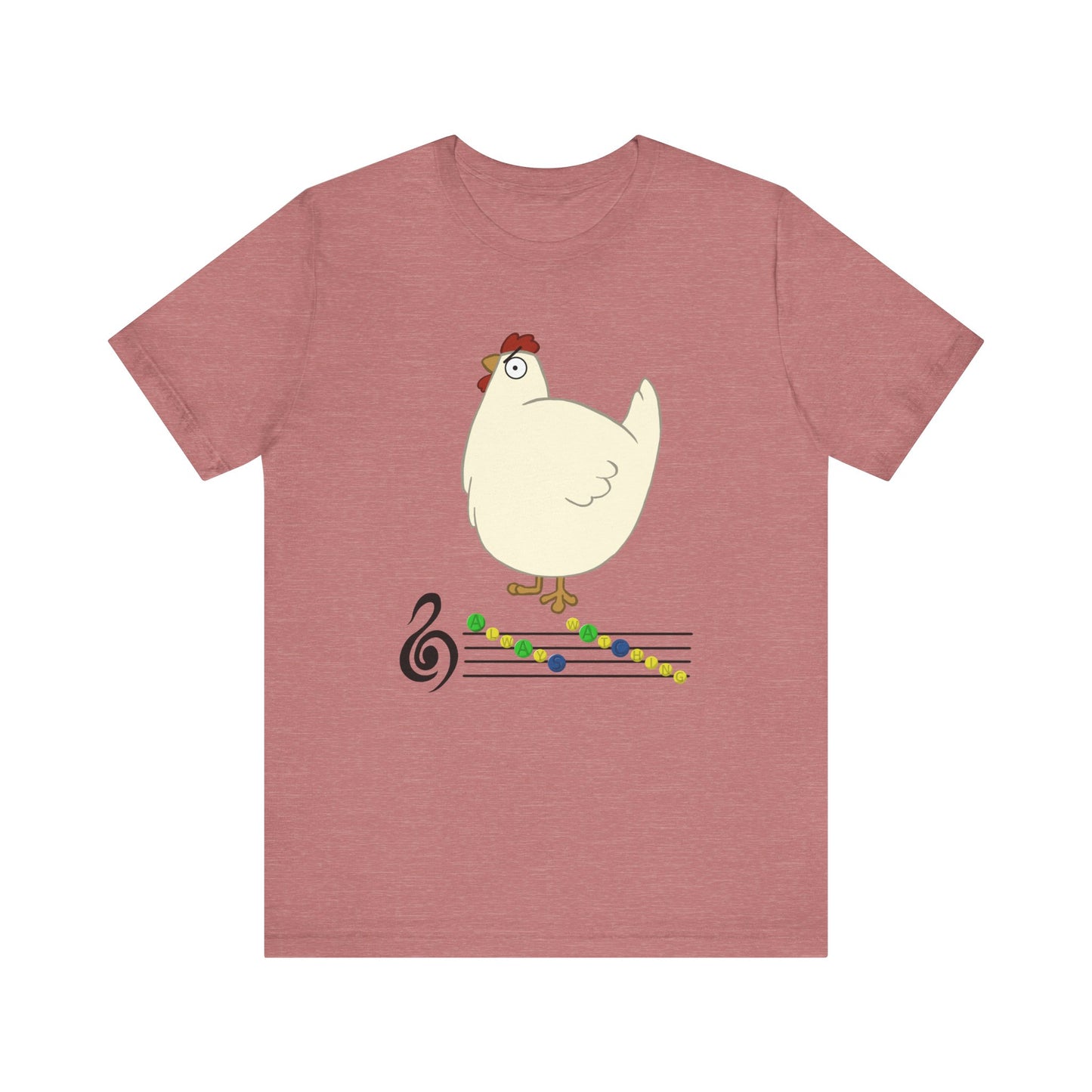 Dangerous chicken Short Sleeve Tee