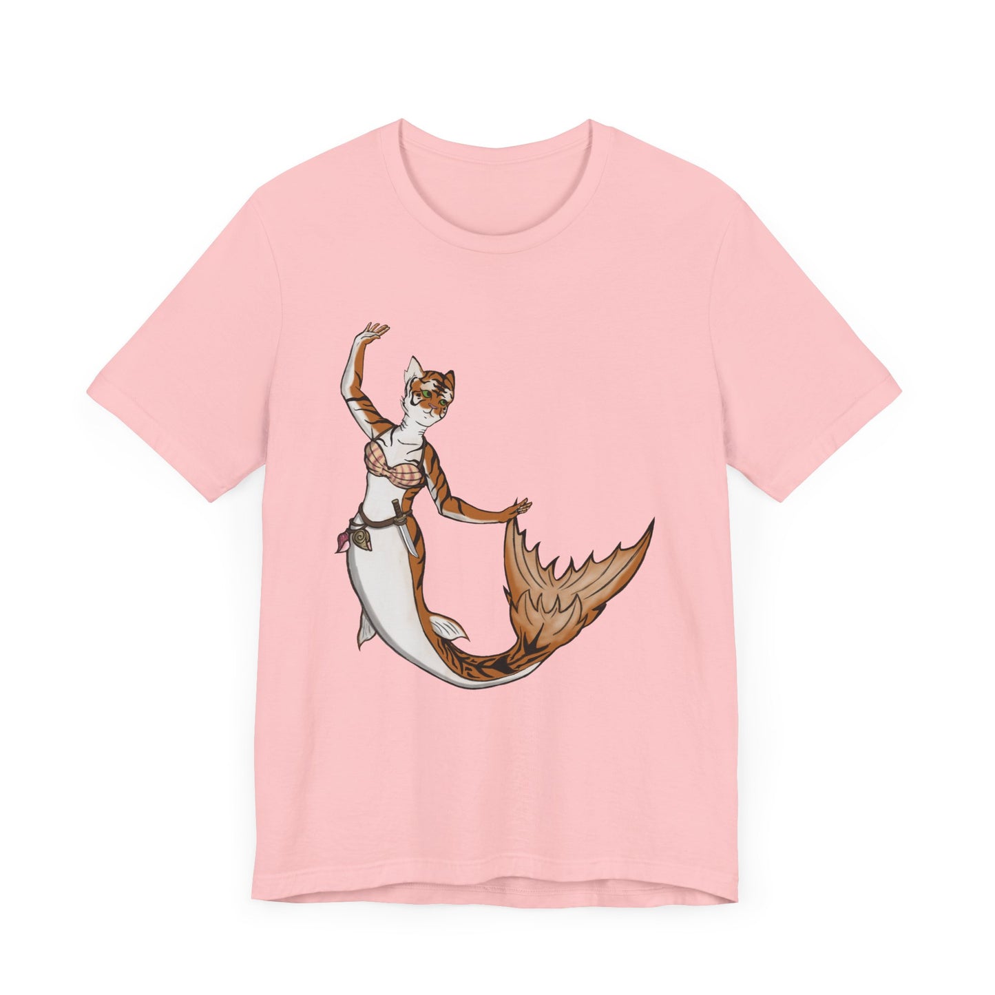 Mermaid cat Unisex Jersey Short Sleeve Tee