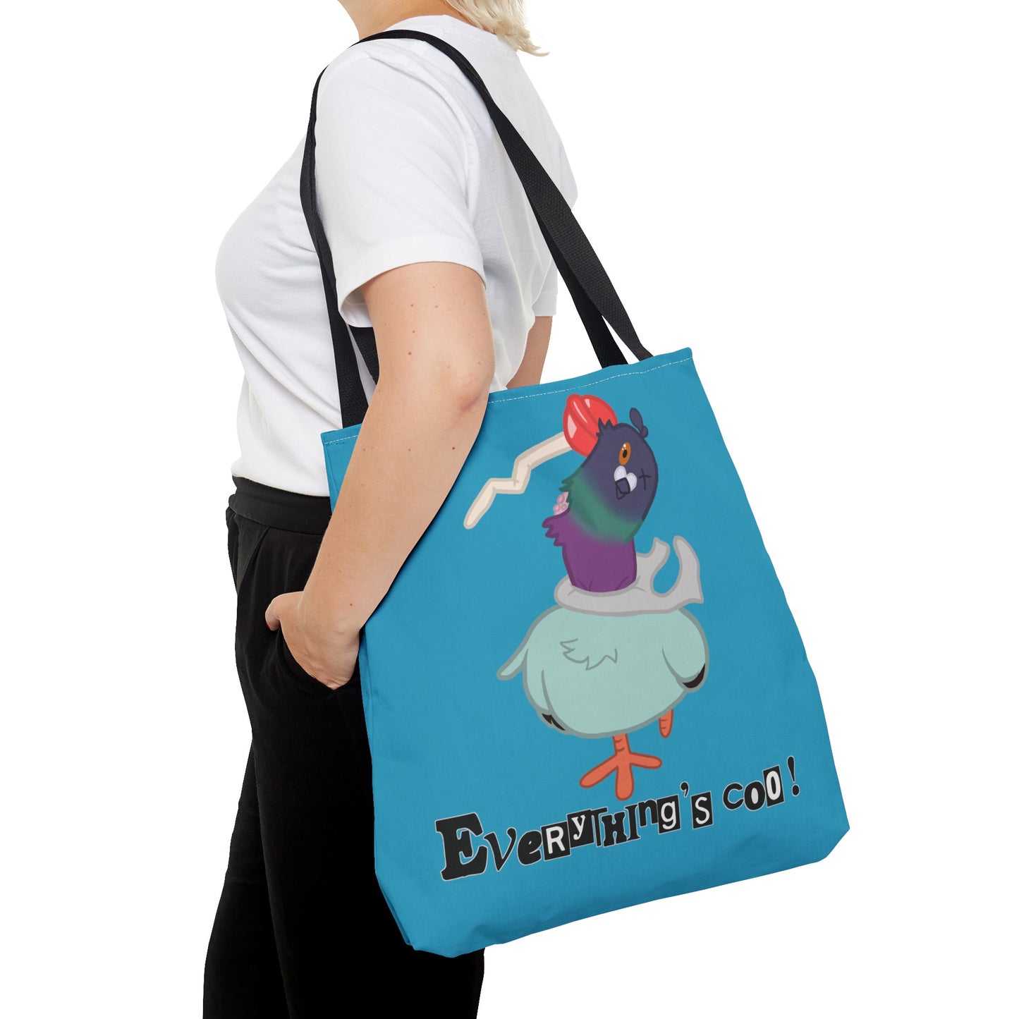 Pigeon issues tote
