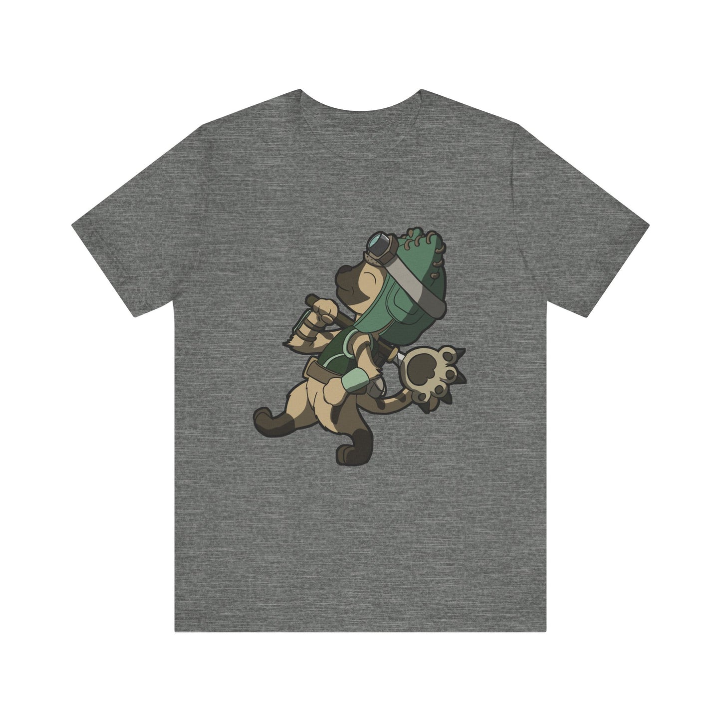 Cat explorer Unisex Jersey Short Sleeve Tee