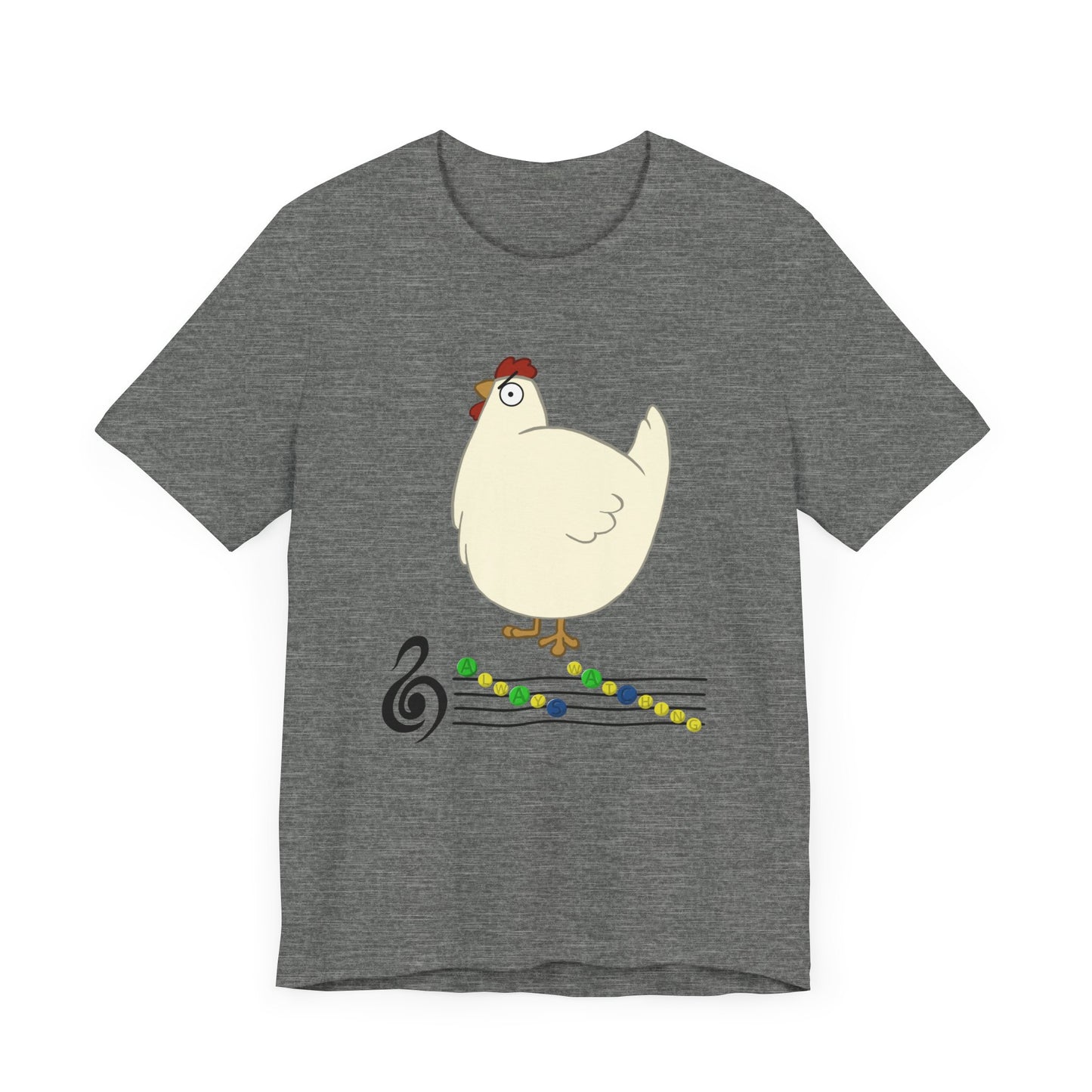 Dangerous chicken Short Sleeve Tee
