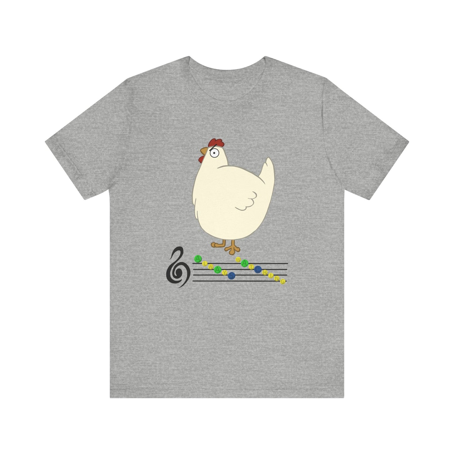 Dangerous chicken Short Sleeve Tee