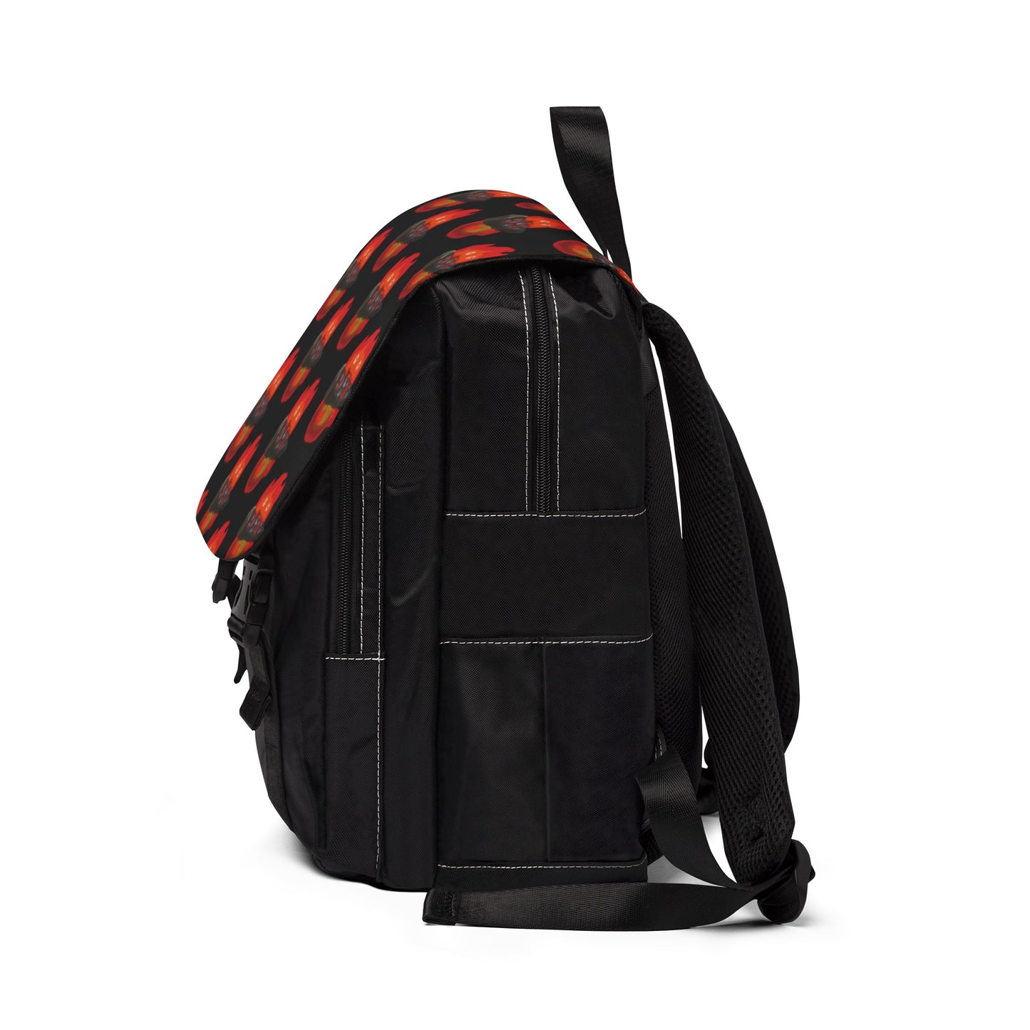 Fire demon Casual Shoulder Backpack