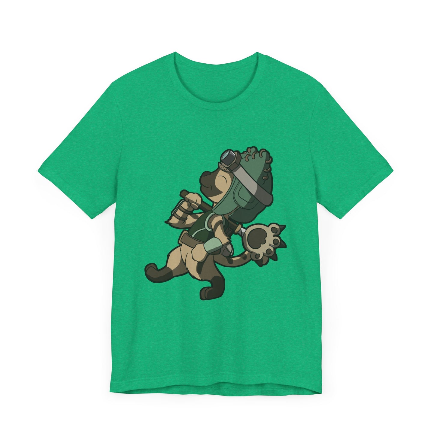 Cat explorer Unisex Jersey Short Sleeve Tee