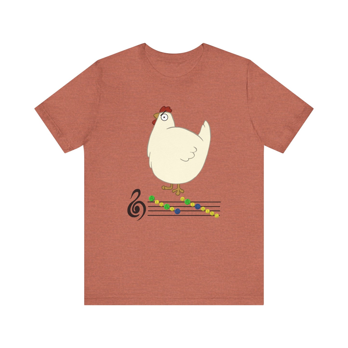 Dangerous chicken Short Sleeve Tee