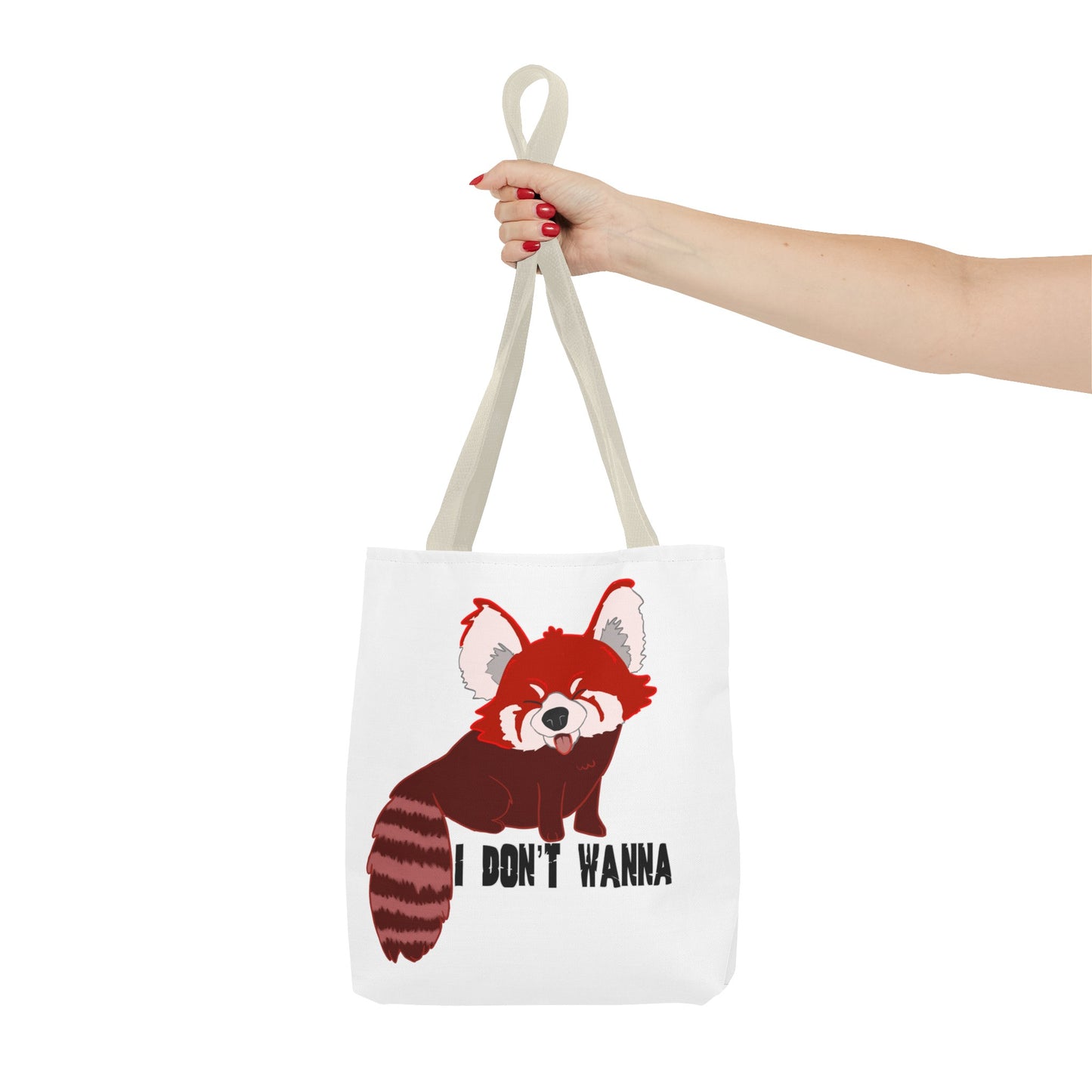 Sassy red panda tote