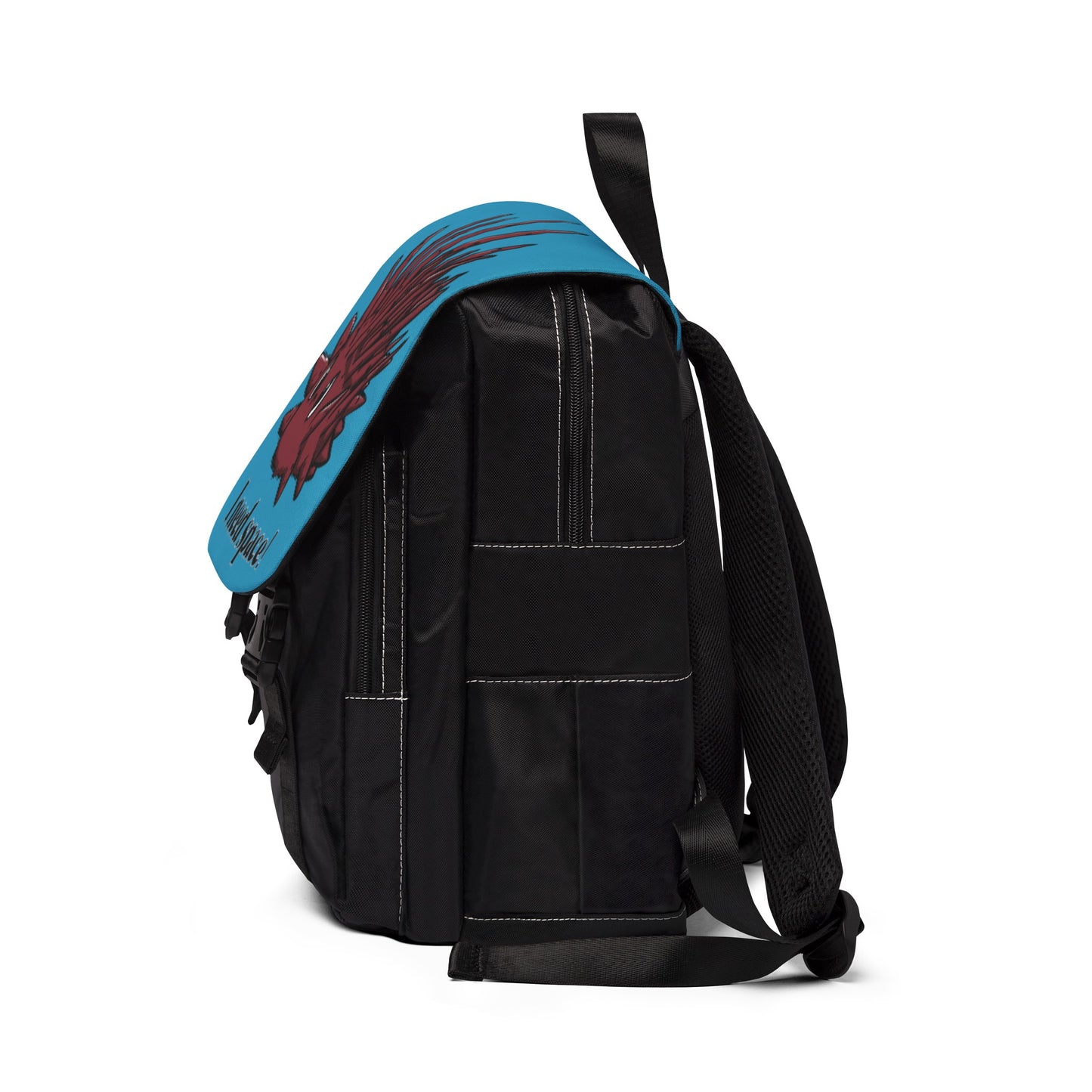I Need Space Urchin Casual Shoulder Backpack