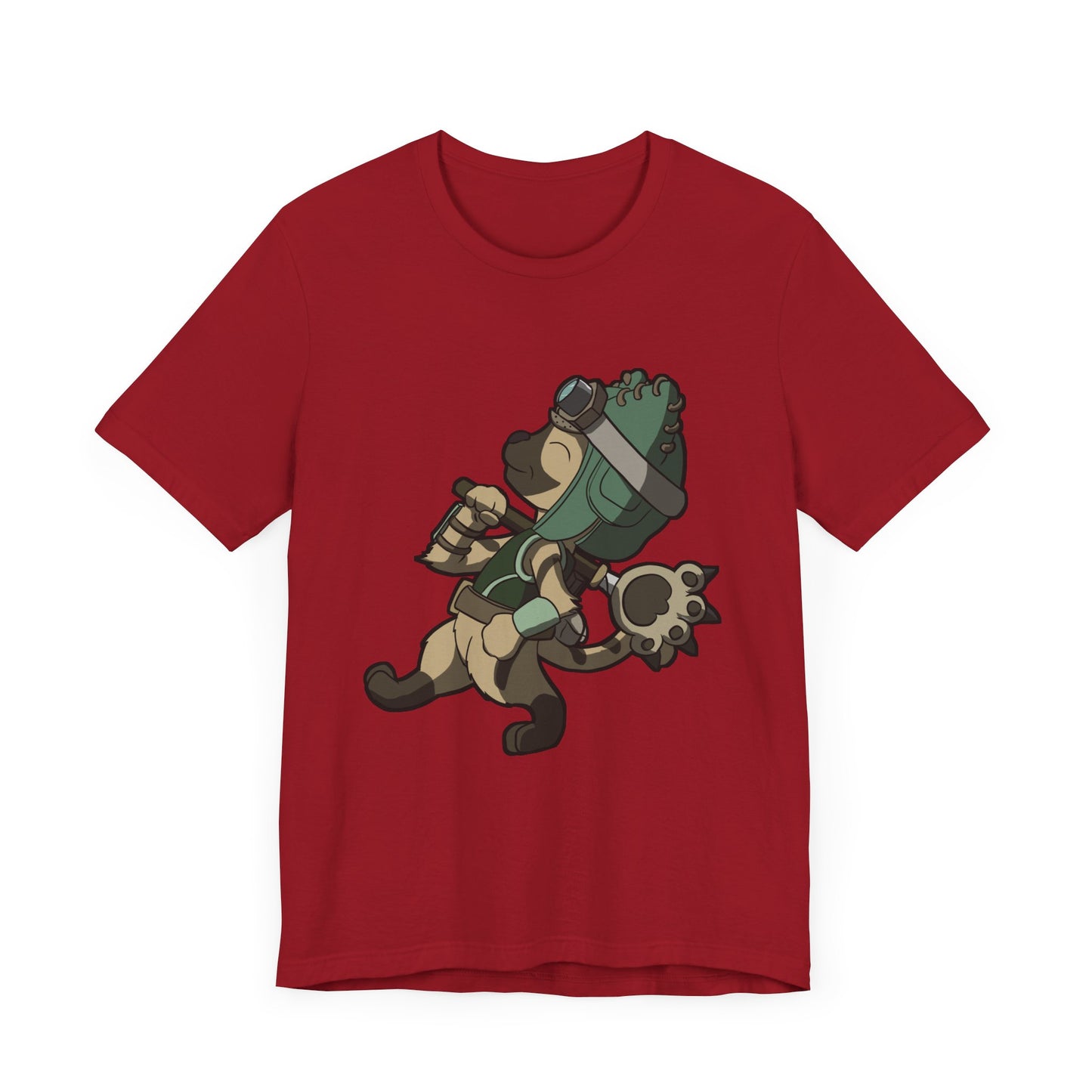 Cat explorer Unisex Jersey Short Sleeve Tee