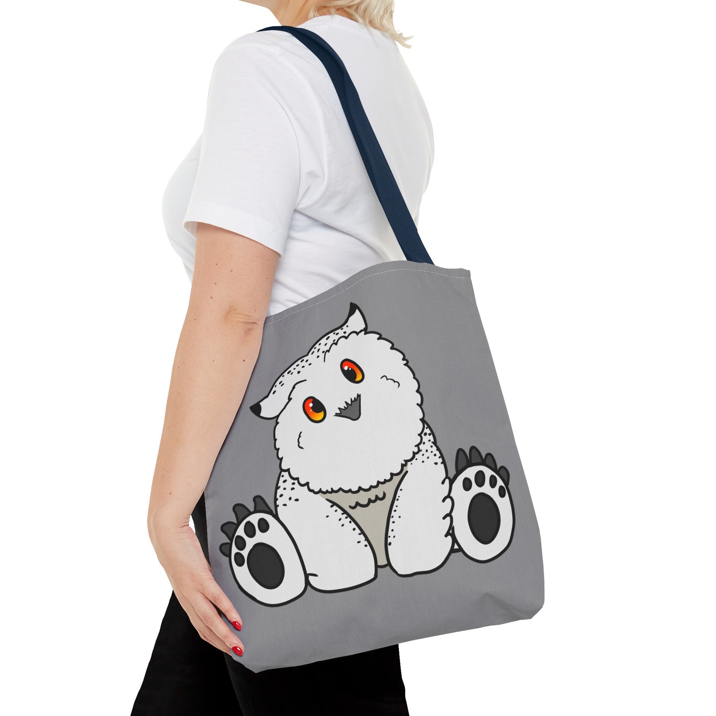 Chibi owlbear tote