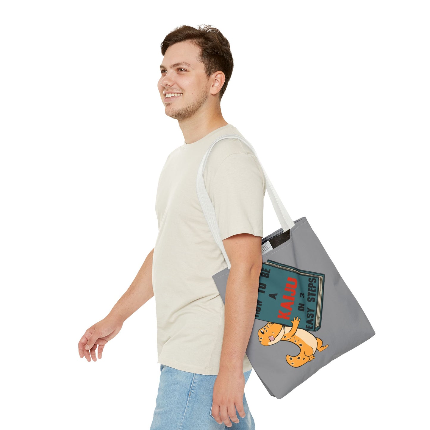 Book lizard tote