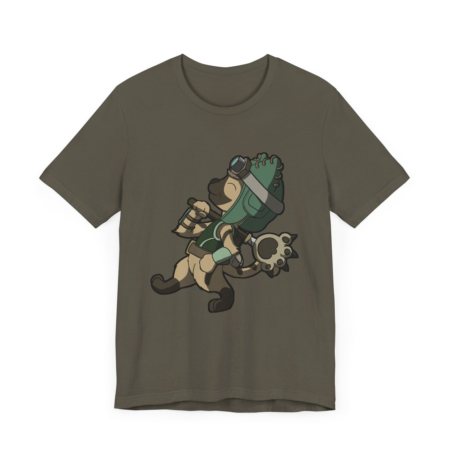 Cat explorer Unisex Jersey Short Sleeve Tee
