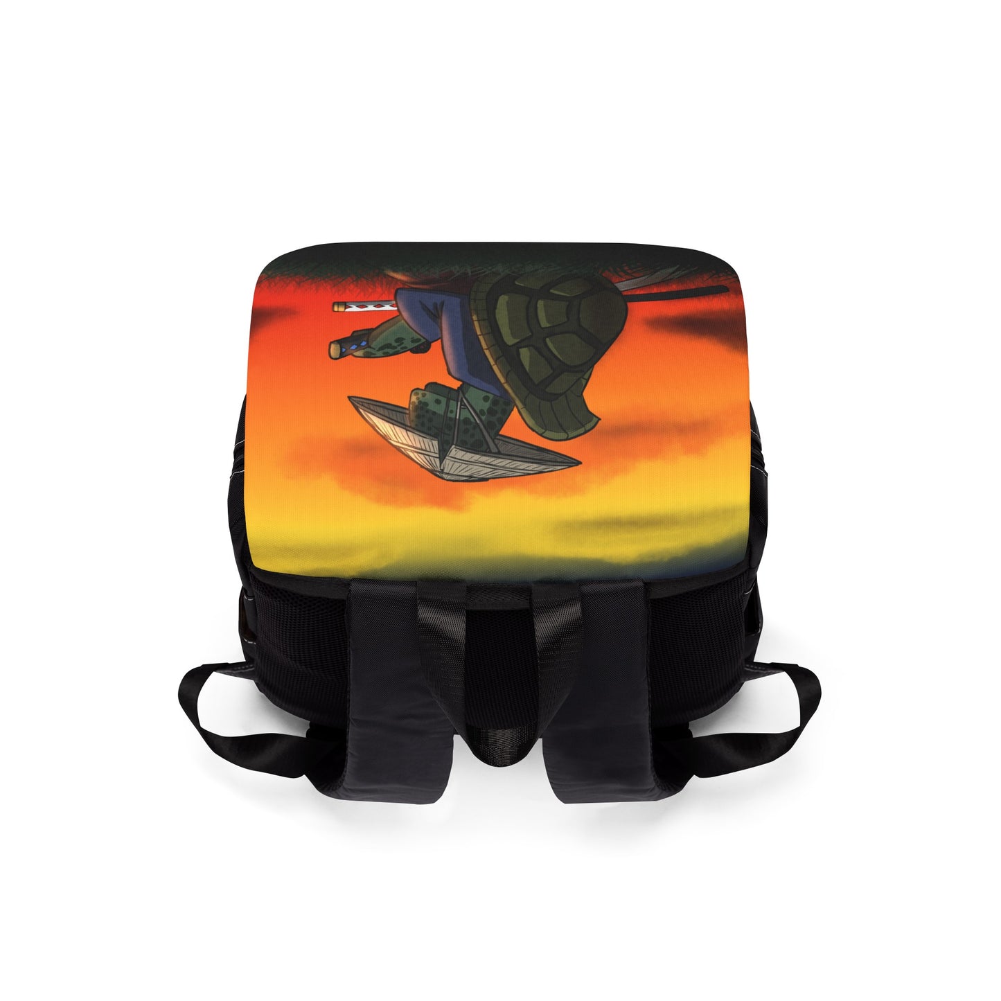 Samurai turtle Casual Shoulder Backpack