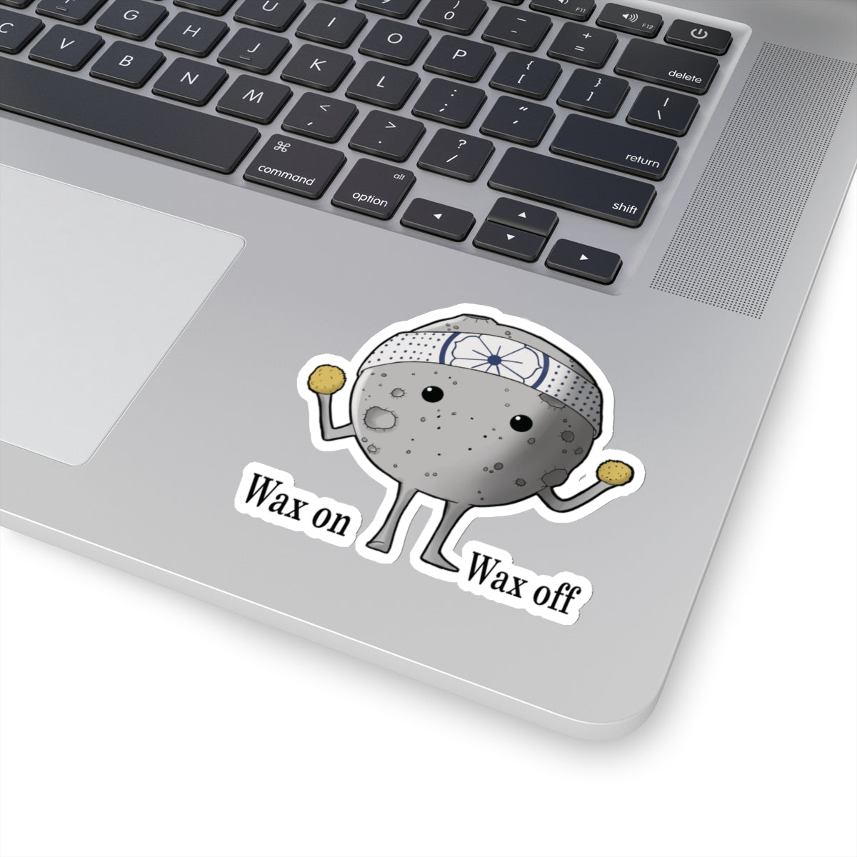 Waxing moon Stickers