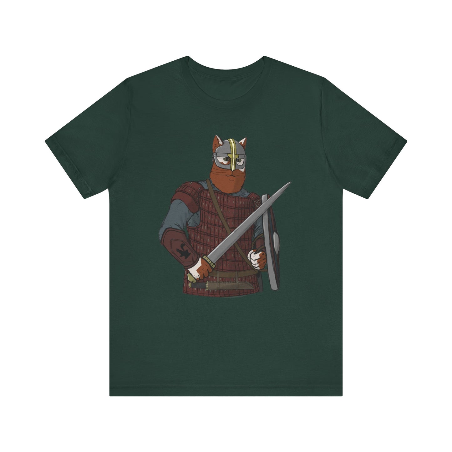 Viking cat Unisex Jersey Short Sleeve Tee