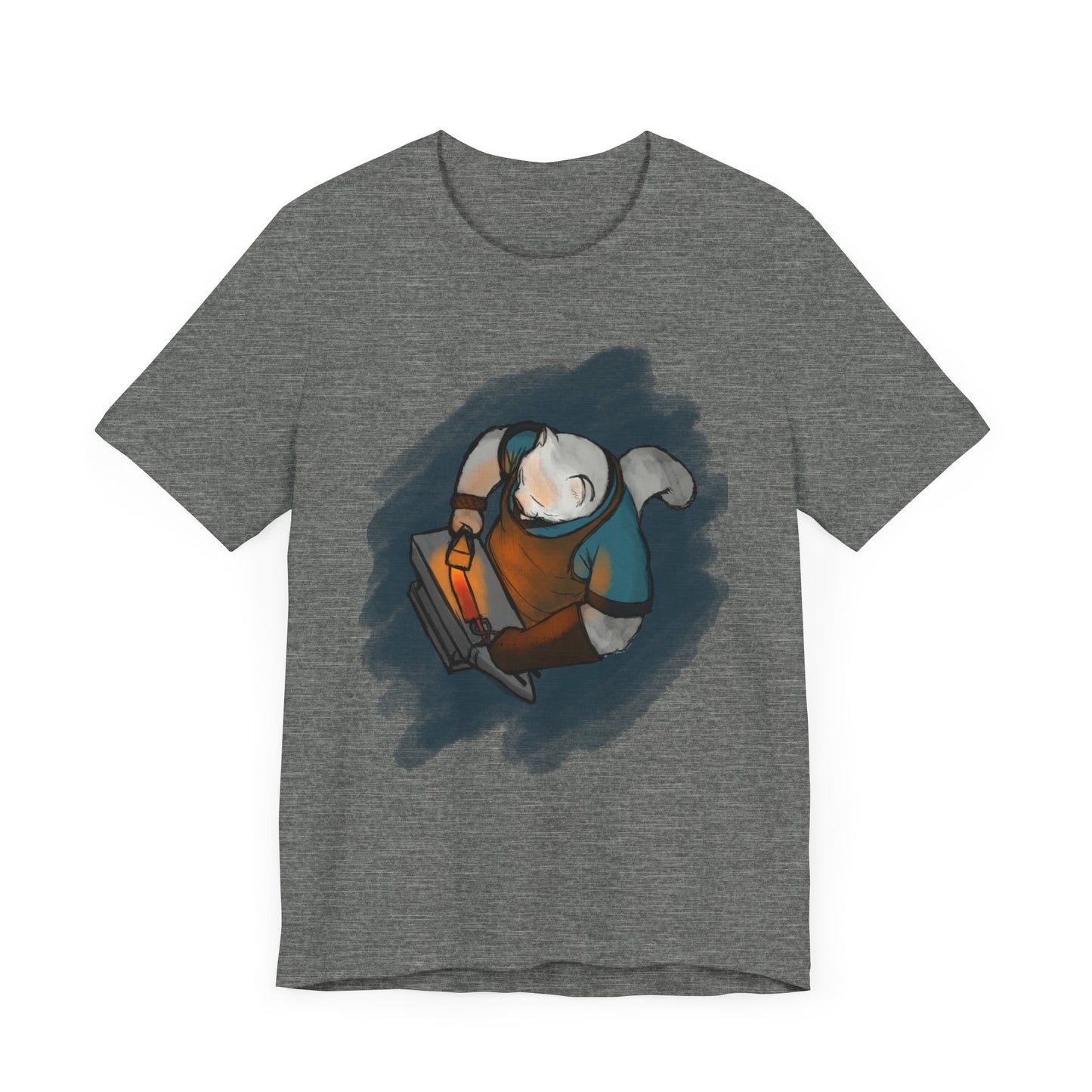 Blacksmith Cat Unisex Jersey Short Sleeve Tee