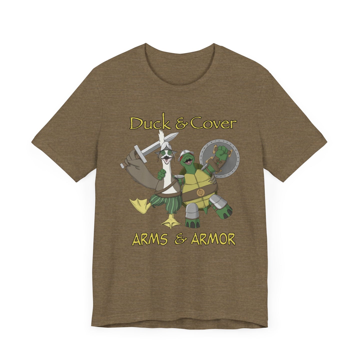 Duck and Cover Unisex Jersey Short Sleeve Tee