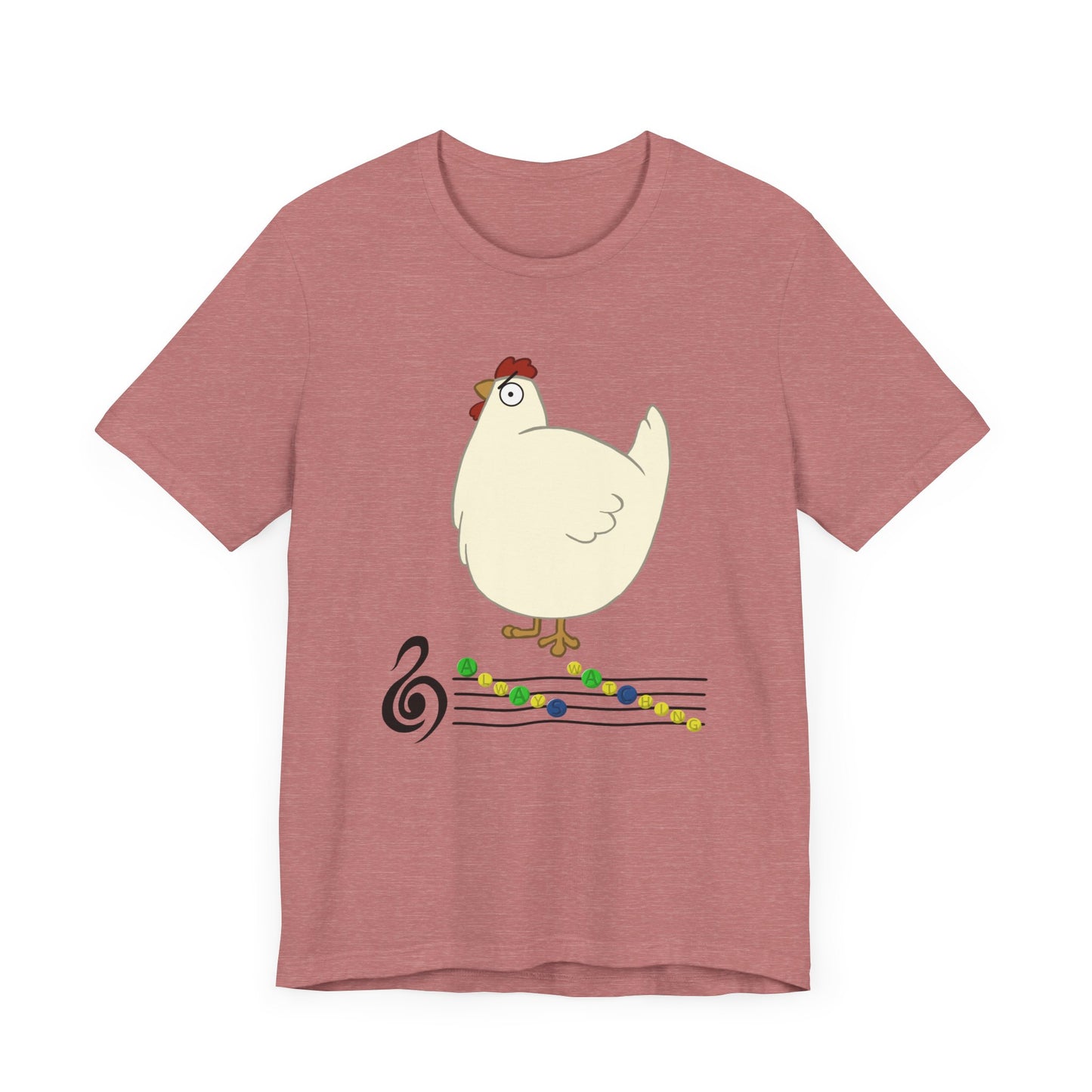 Dangerous chicken Short Sleeve Tee
