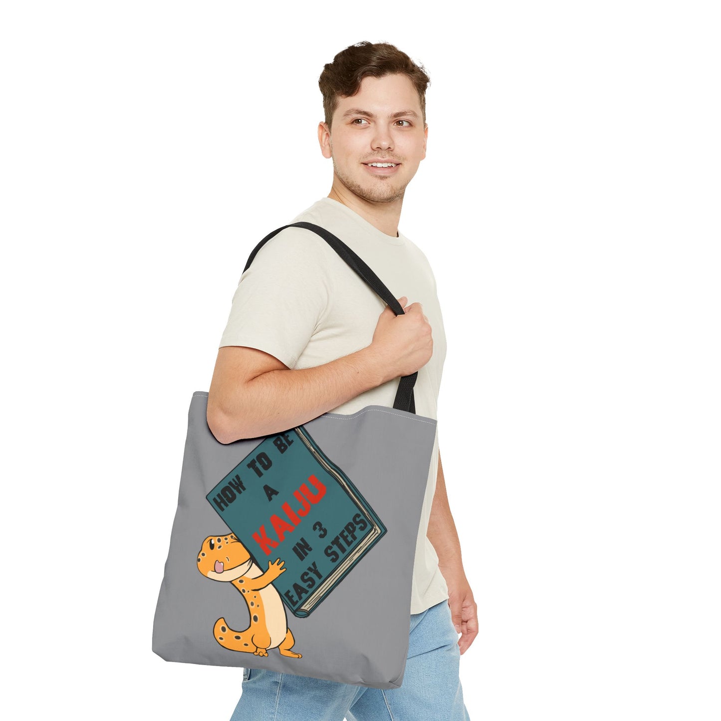 Book lizard tote