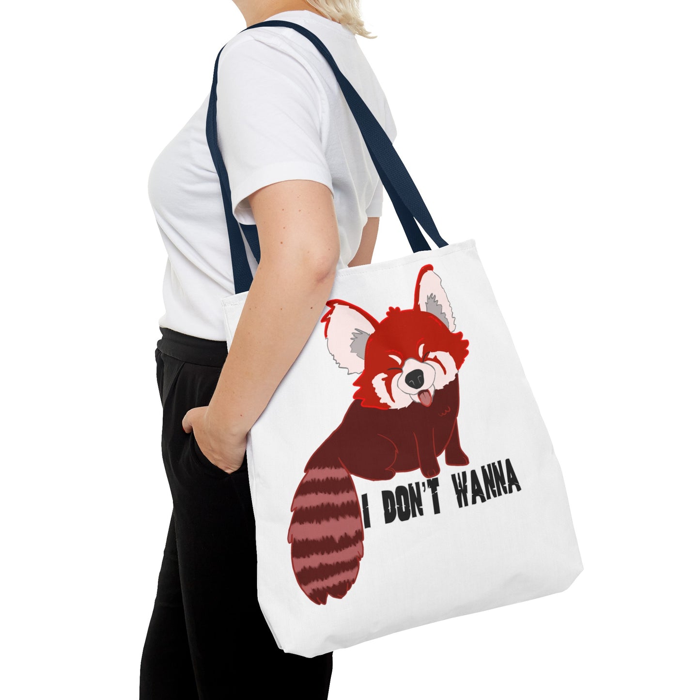 Sassy red panda tote