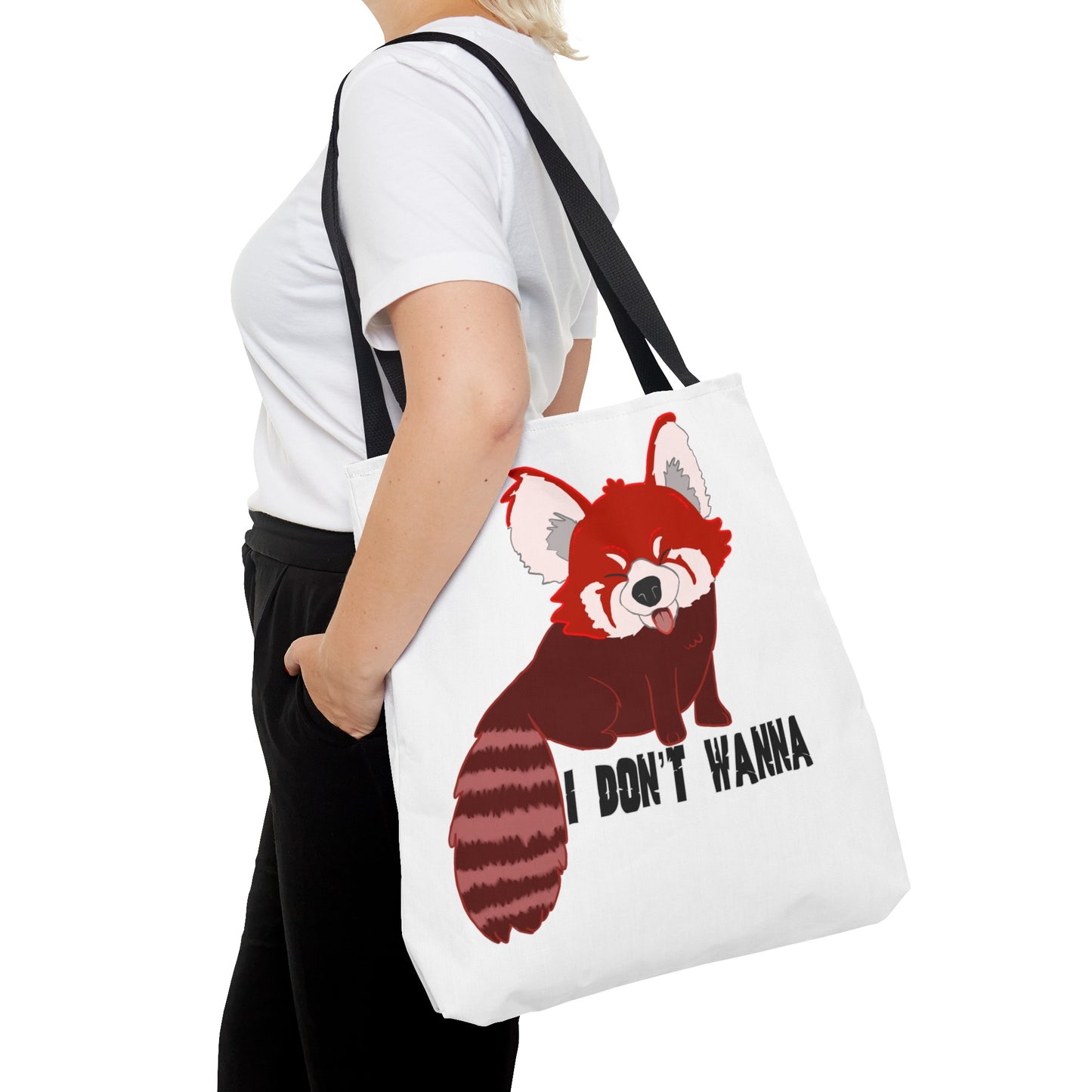 Sassy red panda tote